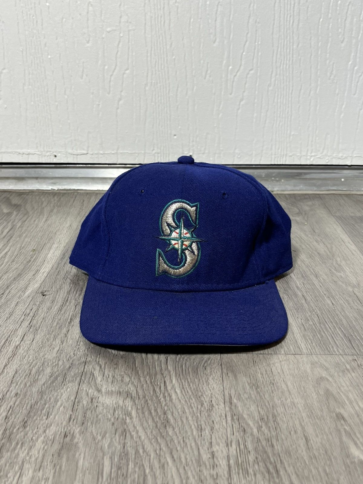 MLB Sports Specialties Seattle Mariners Wool Fitted Hat 7 1/4 Size ONE SIZE - 1 Thumbnail