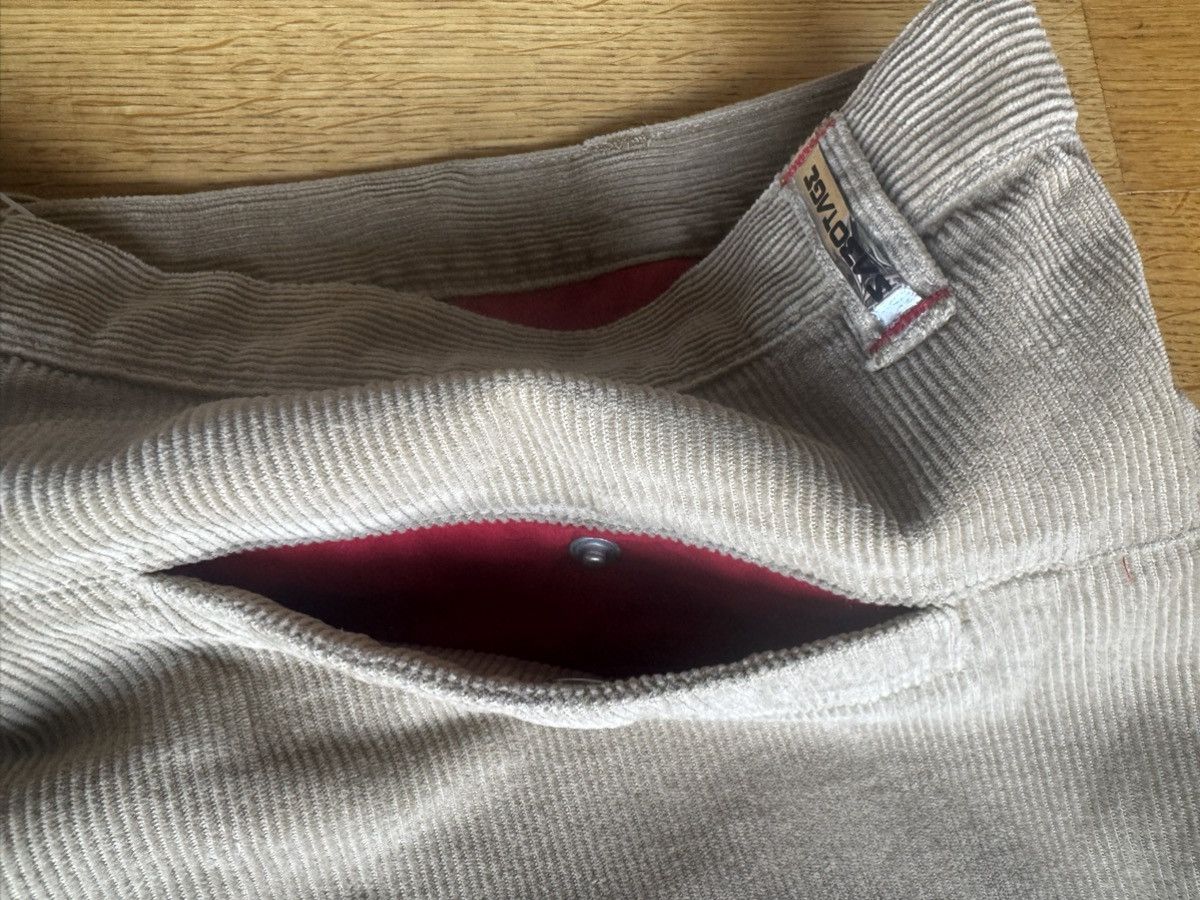 Walter Van Beirendonck NOS 1990’s Early Sabotage Contrast Corduroy Pants Size US 35 - 13 Thumbnail