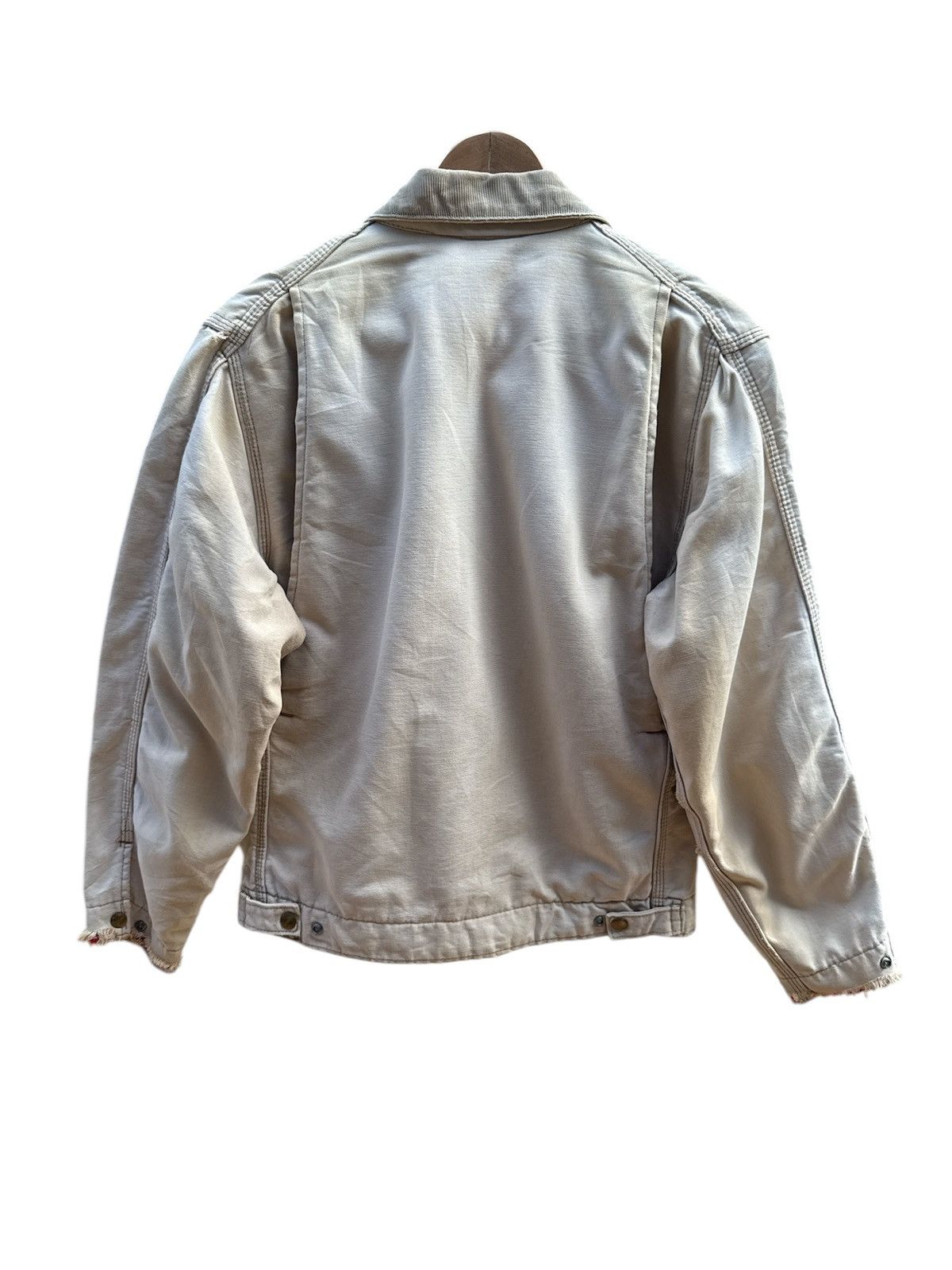 Carhartt Vintage Carhatt Detroit Trashed Jacket Size US S / EU 44-46 / 1 - 6 Thumbnail