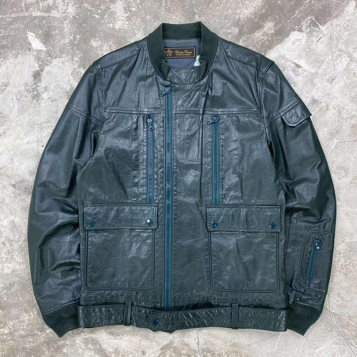 UNDER COVER レザージャケット　JUN TAKAHASHI 革ジャン UNDERCOVER Repulse Bay Exclusive ] Custom-designed Leather Rider