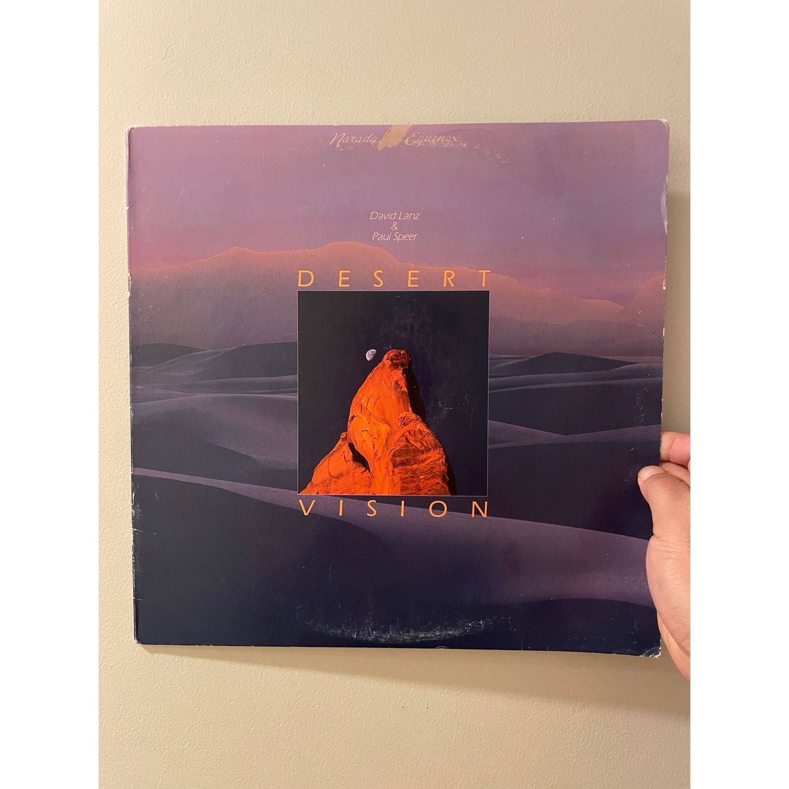 INTENTIONALLY BLANK David Lanz / Paul Speer - Desert Vision LP ambient new age Size ONE SIZE - 1 Thumbnail