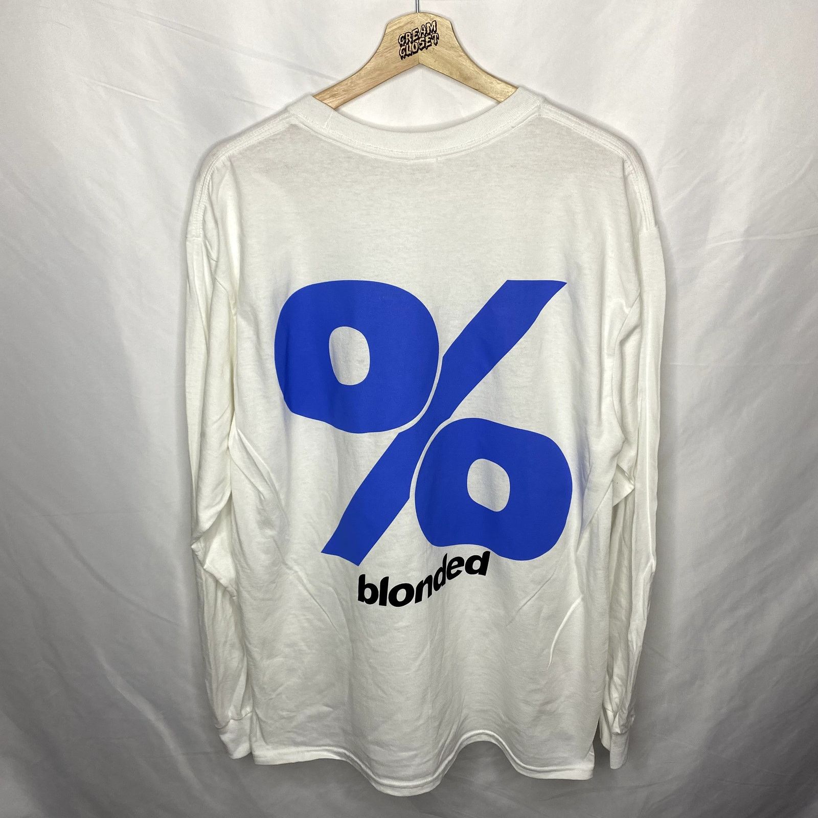 Frank Ocean outlets Blonded Blond 42% Voters Longsleeve Tour Merch in White Large