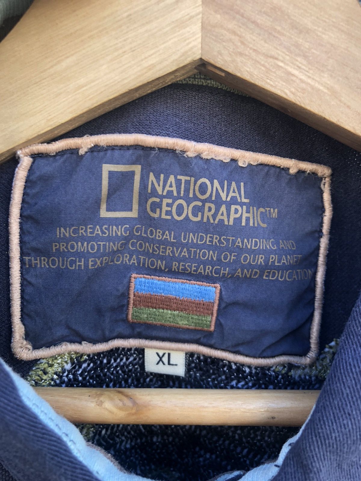 Vintage 2010 National Geographic Society Polo-Tee Size US L / EU 52-54 / 3 - 3 Thumbnail
