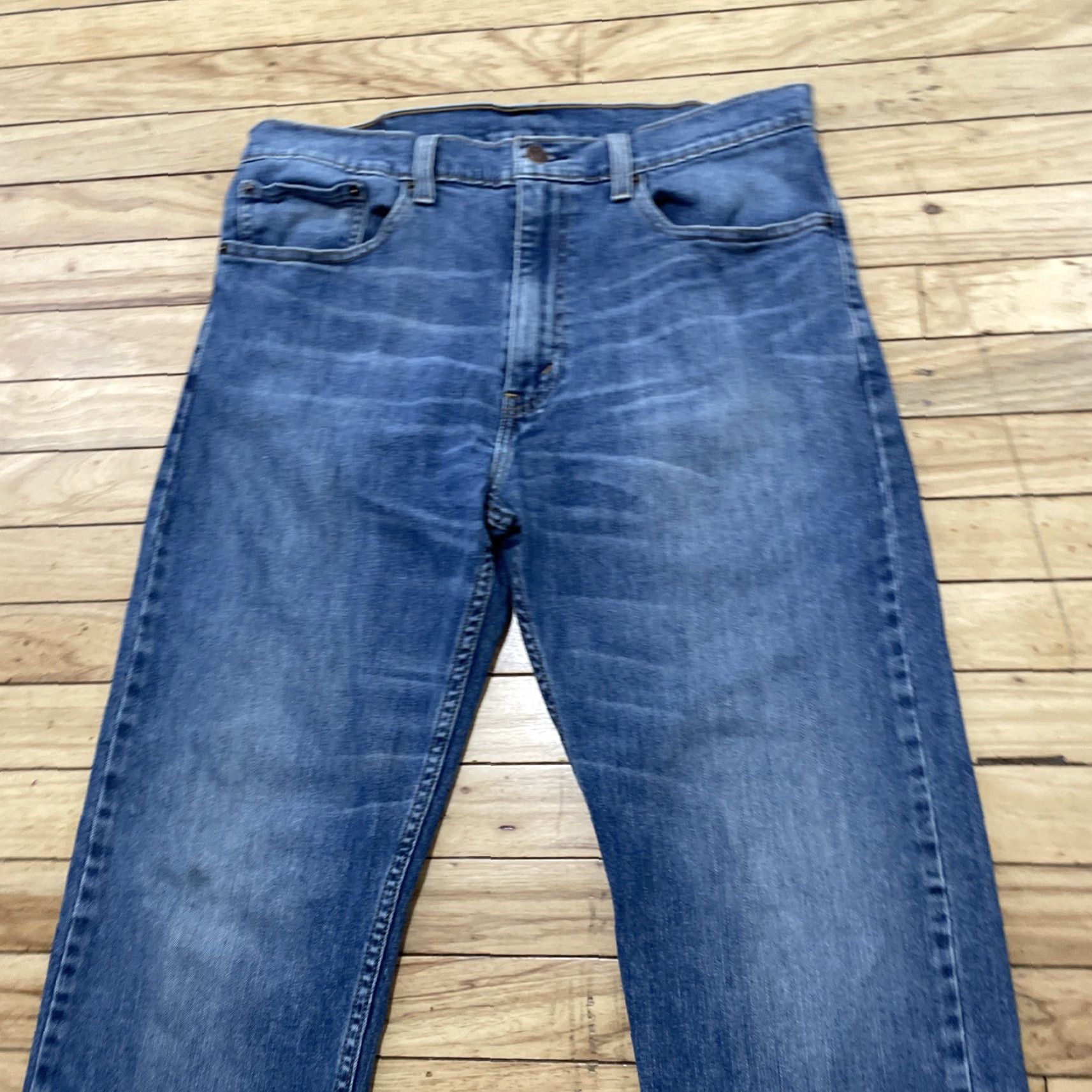 Levi's VINTAGE Levi's 505 Jeans Mens 32x30 Classic Straight Jeans Blue Denim 5-Pocket Mens Size US 36 / EU 52 - 3 Thumbnail