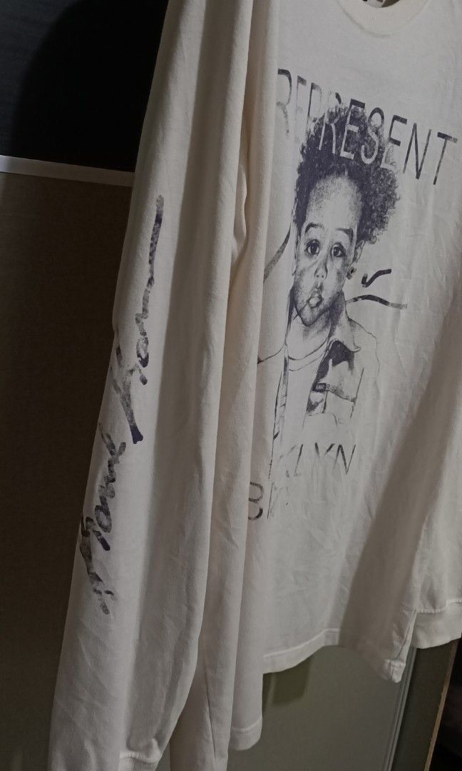 Karl Kani Vintage Karl Kani Baby Face LS Tee Y2K Hip Hop Size US L / EU 52-54 / 3 - 3 Thumbnail