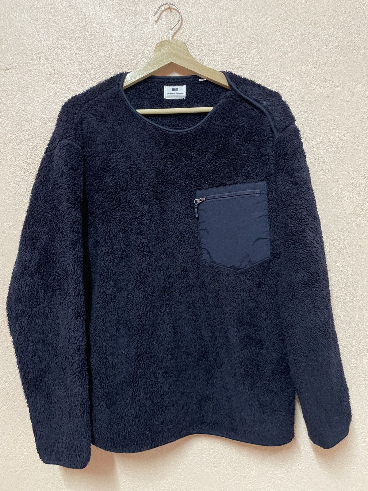 Engineered Garments × Japanese Brand × Uniqlo Uniqlo X Engineered Garments Pullover L Pile Fleece pocket Size US L / EU 52-54 / 3 - 3 Thumbnail