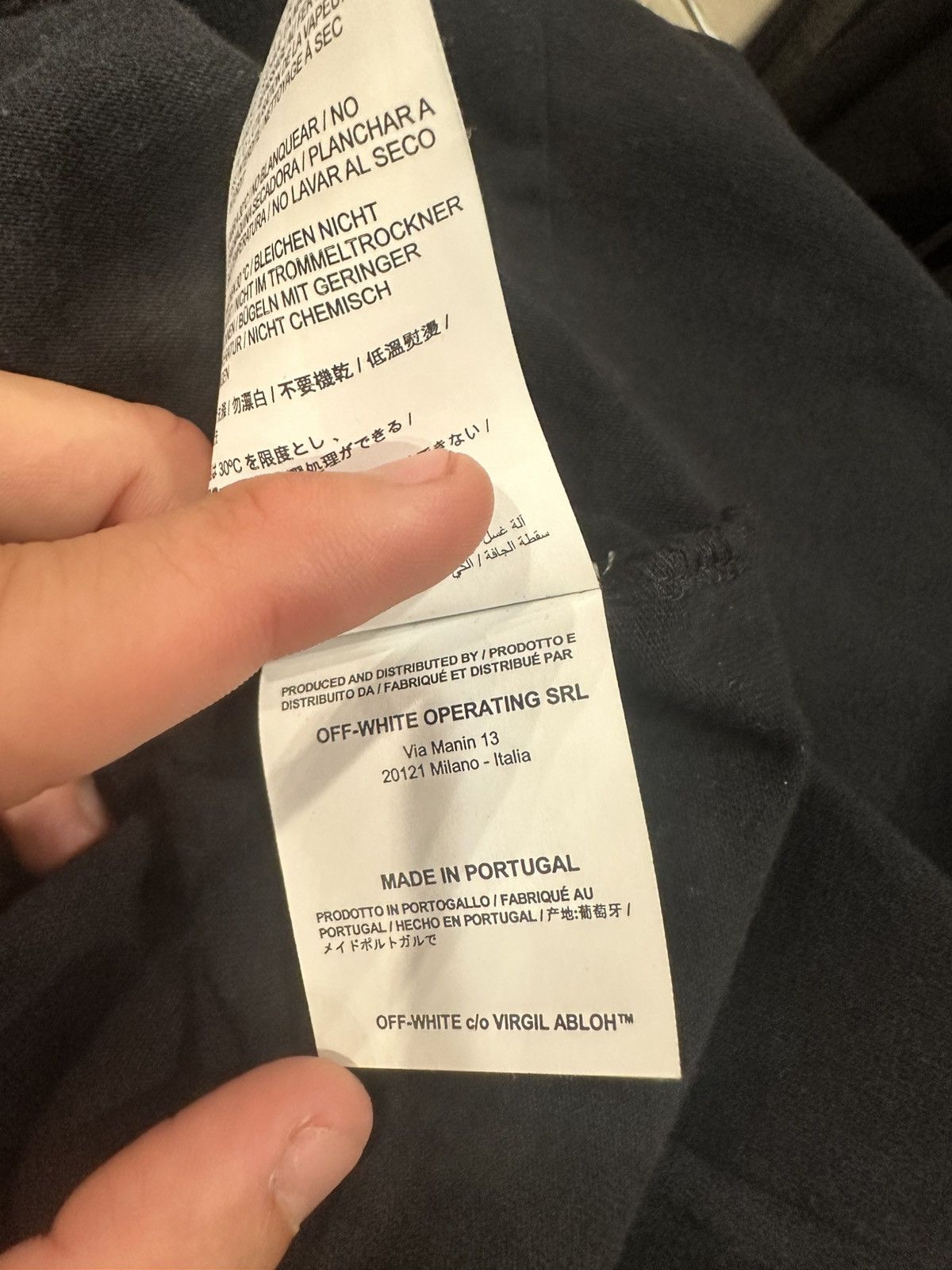 Off-White Off-White Oversized Diagonal Arrow T-Shirt PO Sz M Size US M / EU 48-50 / 2 - 6 Thumbnail