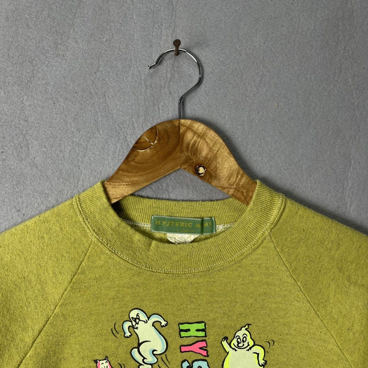 Hysteric Glamour Vintage Hysteric Mini Ghost Graphic Sweatshirt Harajuku Size US S / EU 44-46 / 1 - 2 Thumbnail