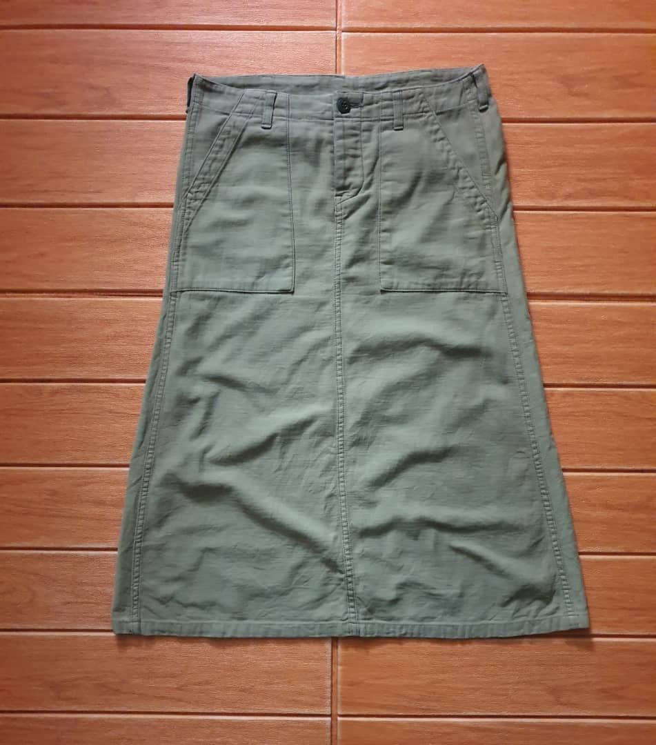 Beams Plus Beams Boy Japanese brand military green Skirt Size 30" / US 8 / IT 44 - 1 Thumbnail