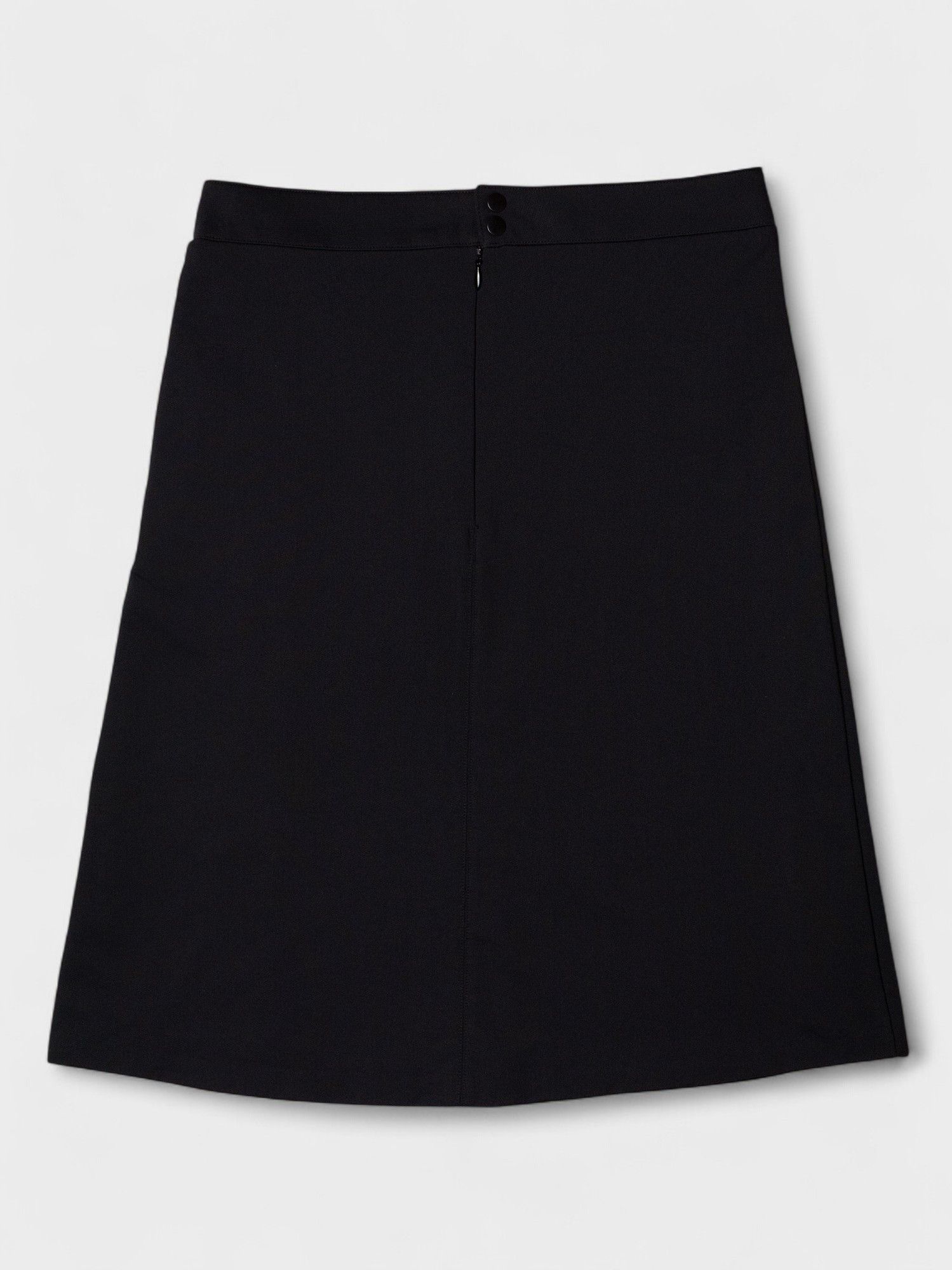 Y-3 × Yohji Yamamoto Y-3 - A/W 2006 - three stripes midi skirt (black) Size 27" / US 4 / IT 40 - 2 Thumbnail