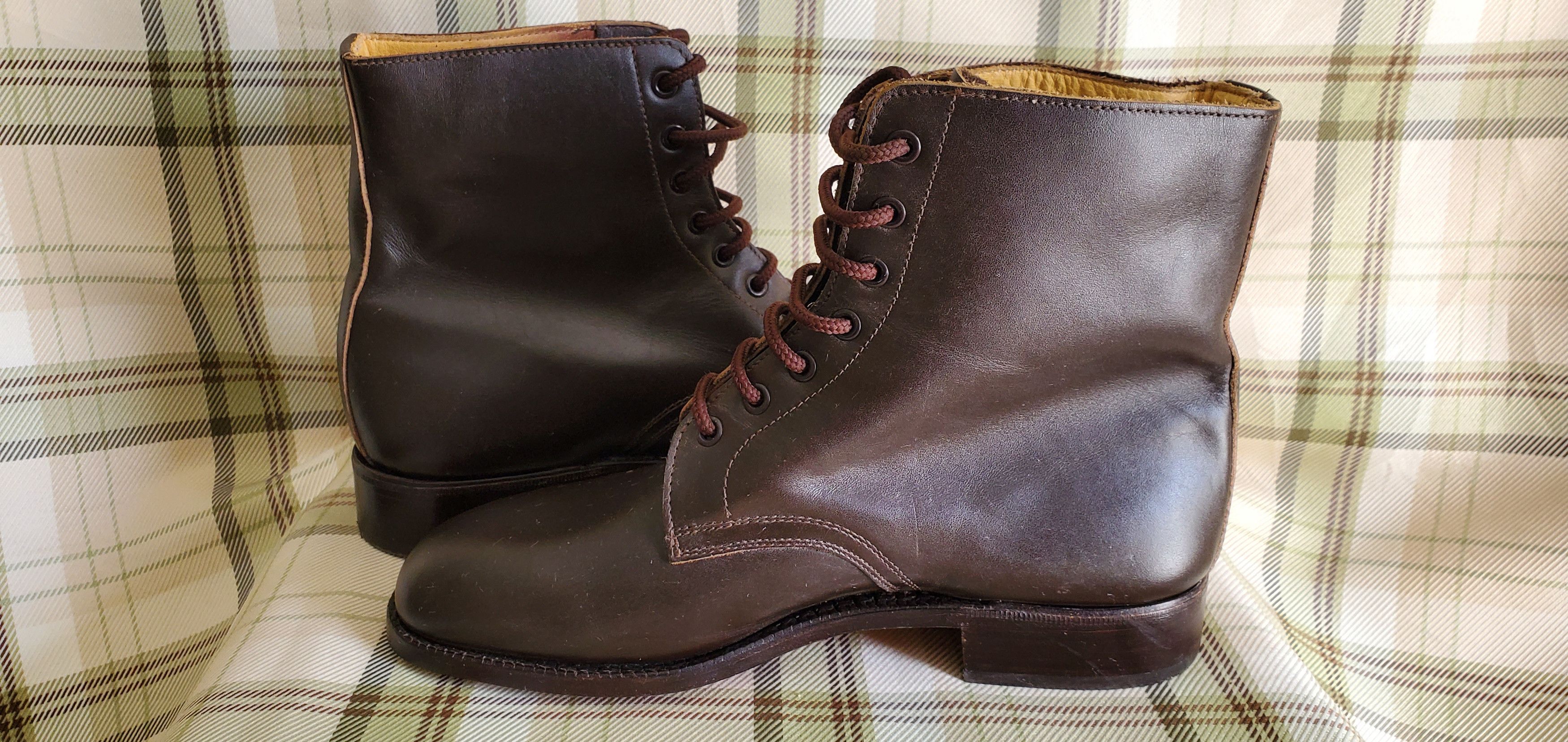 Other CAPPELLETTI 1992 Leather Military Ankle Boots Size US 7 / EU 40 - 6 Thumbnail