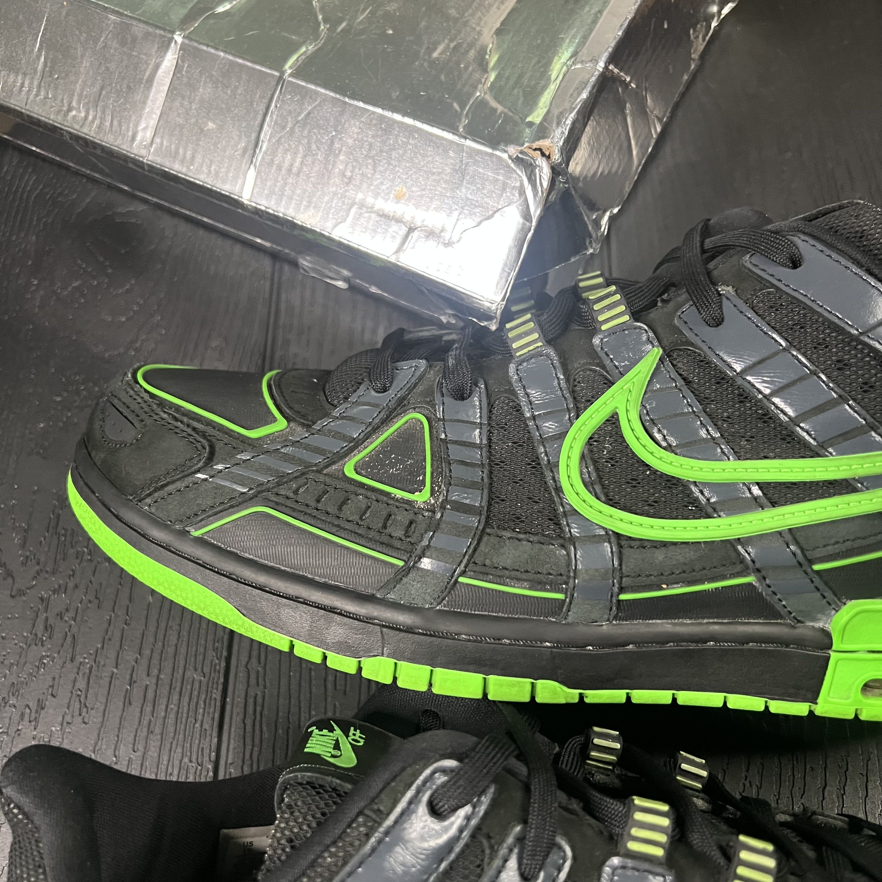 Nike × Off-White Nike Air Rubber Dunk Off-White Green Strike (2020) Size US 15 / EU 48 - 3 Thumbnail