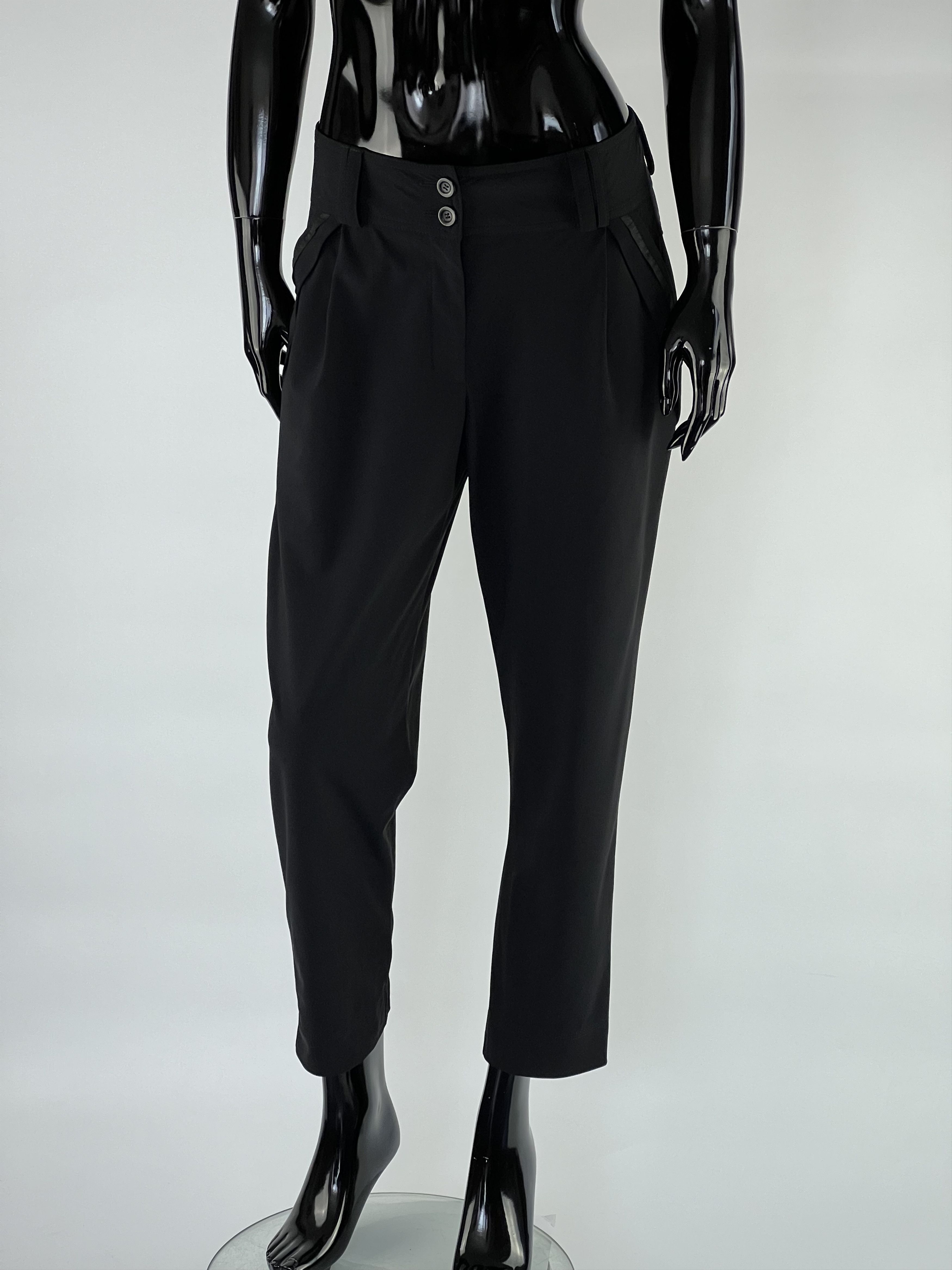 Marithe + Francois Girbaud Marithe + Francois Girbaud Black Pants Women's Size IT42 Size 28" / US 6 / IT 42 - 1 Thumbnail