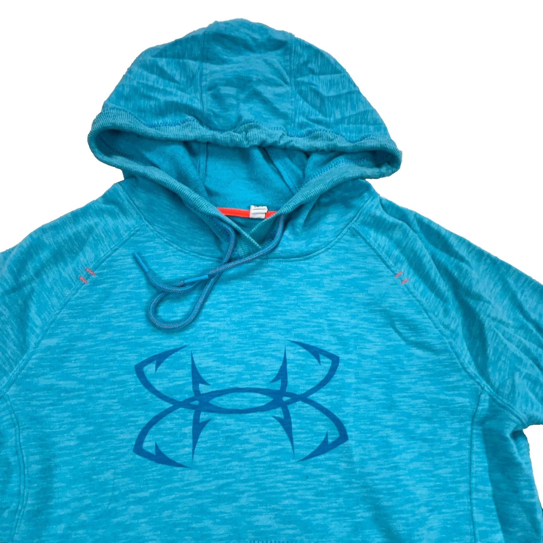 Under Armour Under Armour Hoodie Women Small Blue Sweatshirt Loose Fit Lightweight Thin Size S / US 4 / IT 40 - 3 Thumbnail