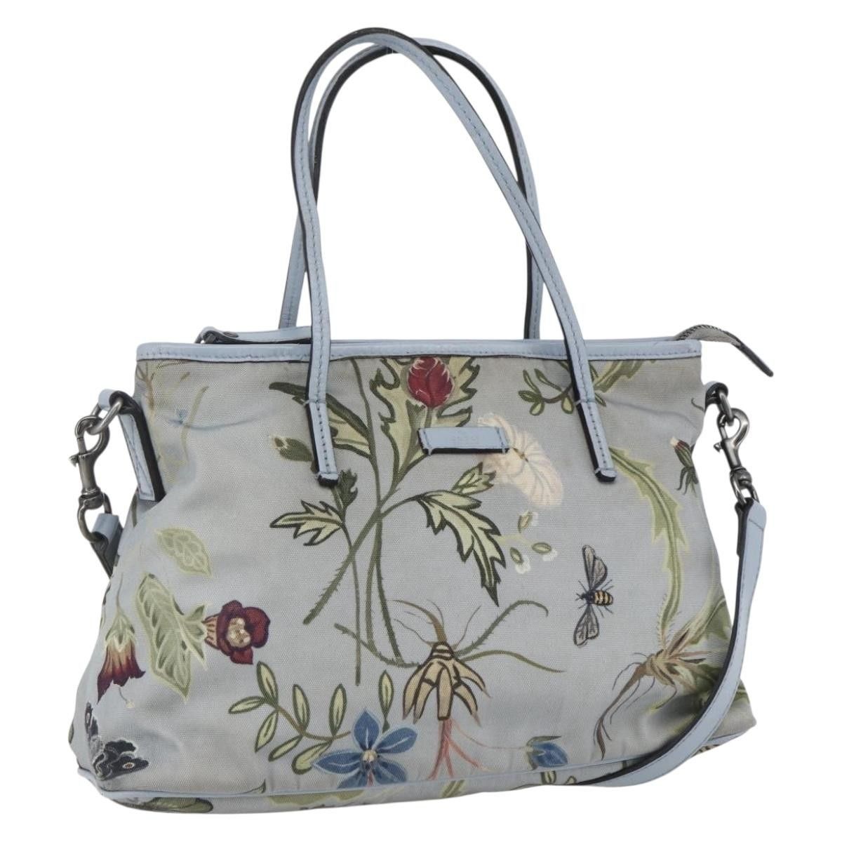 Gucci Gucci Convertible Zip Tote Flora Canvas Size ONE SIZE - 1 Thumbnail