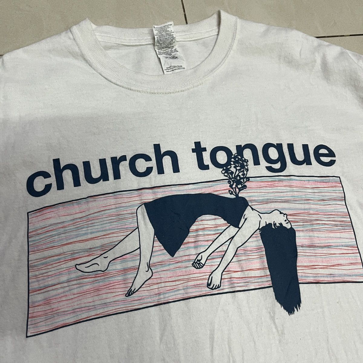 Band Tees Church Tongue Metalcore Band T Shirt Size US S / EU 44-46 / 1 - 2 Thumbnail