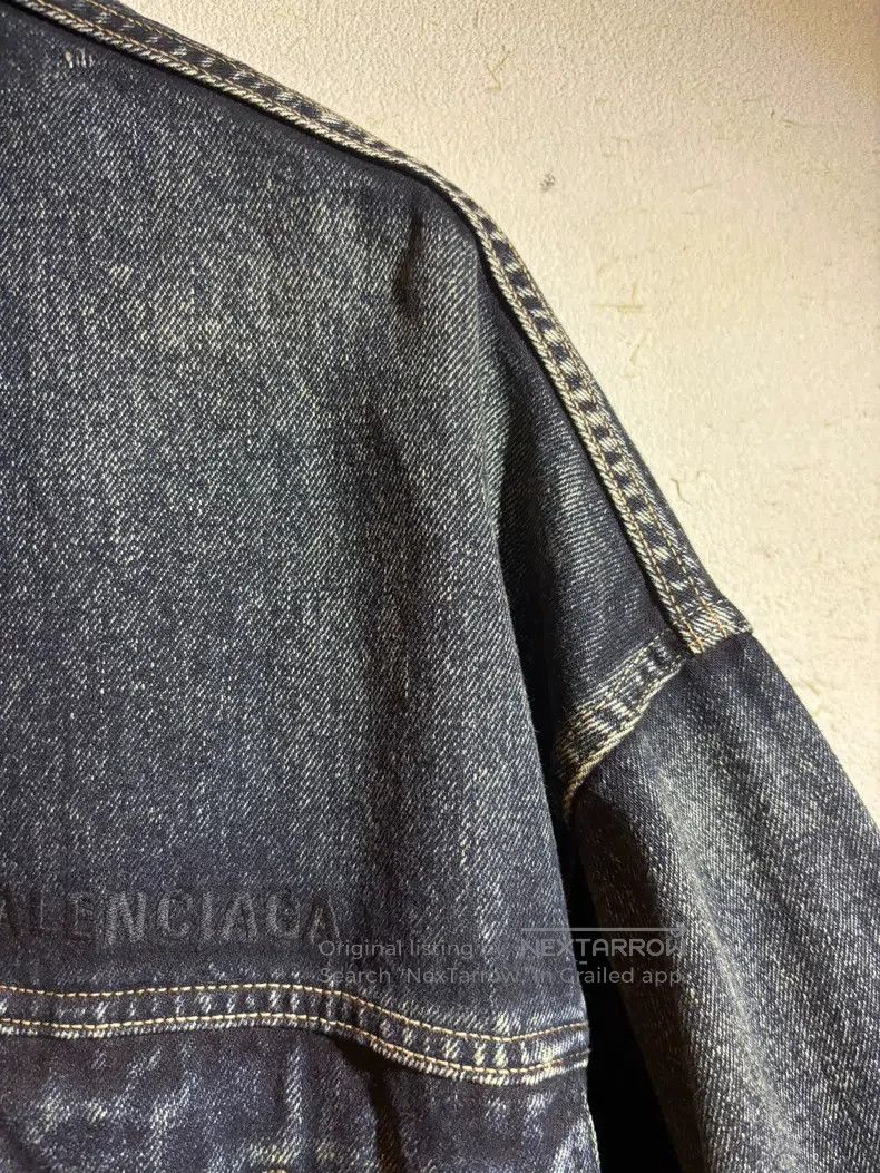 Balenciaga Balenciaga Oversized Denim Jacket Size US S / EU 44-46 / 1 - 3 Thumbnail