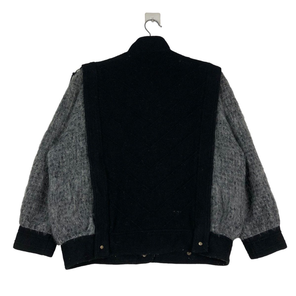 Japanese Brand 📌VINTAGE BOMBER JACKET WOOL RIOT RIOT DESIGN ISSEY MIYAKE Size US M / EU 48-50 / 2 - 11 Thumbnail