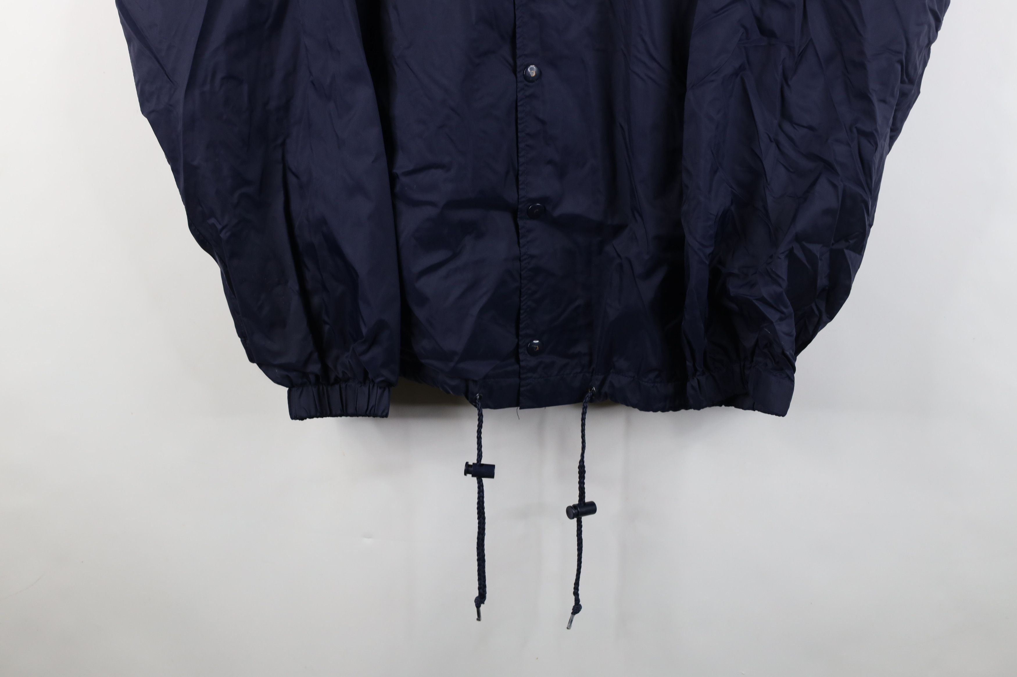 Vintage Vintage 90s Streetwear Coach Coaches Windbreaker Jacket Blue Size US L / EU 52-54 / 3 - 3 Thumbnail