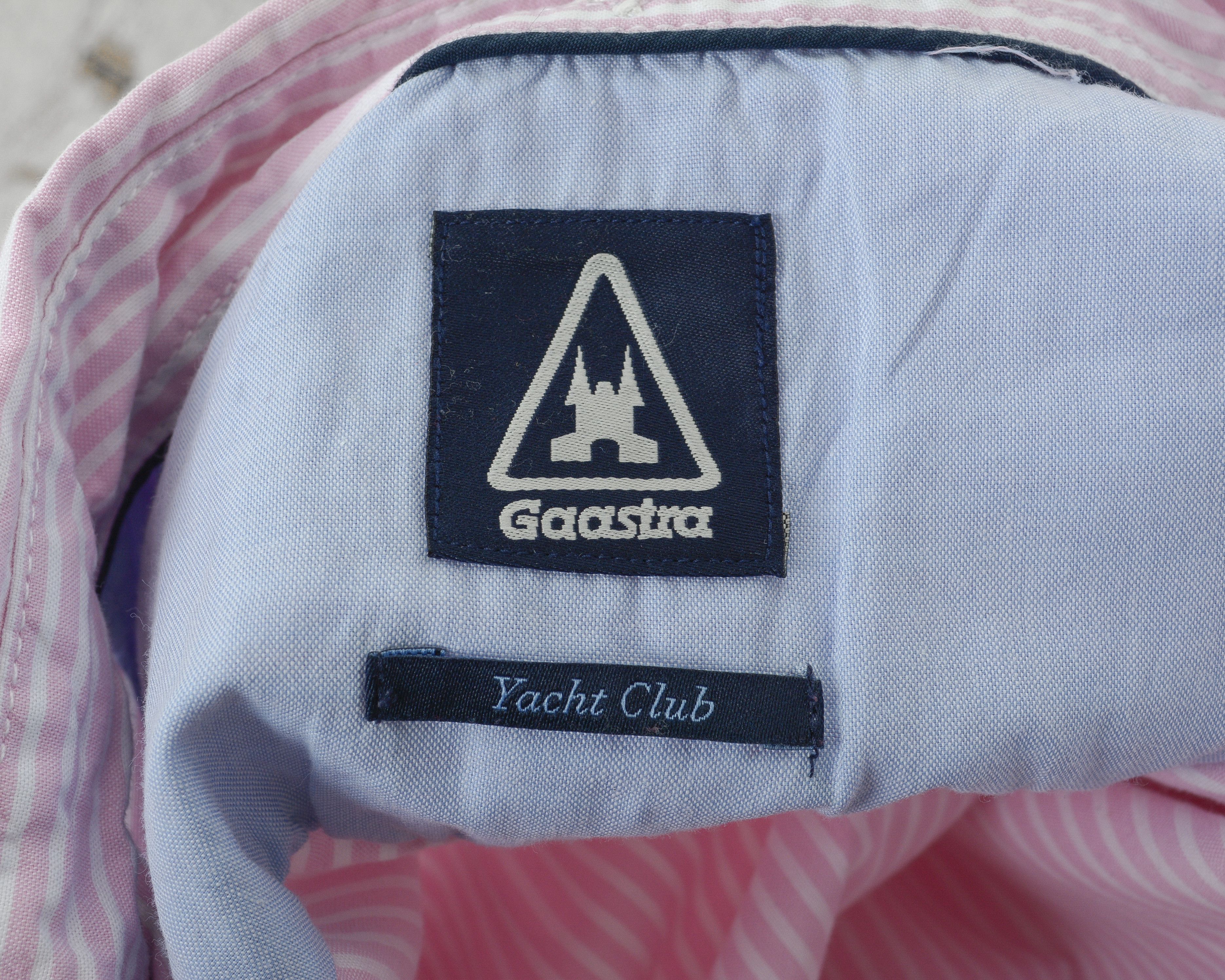 Designer × Other GAASTRA Men XL Shirt Formal Pinstriped Long Sleeve Button Up Size US XL / EU 56 / 4 - 7 Thumbnail