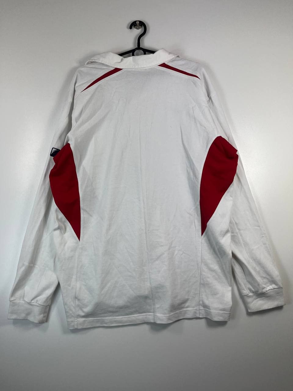 Nike Nike England Rugby Shirt Long Sleeve O2 Sponsor White Sz XL Size US XL / EU 56 / 4 - 7 Thumbnail