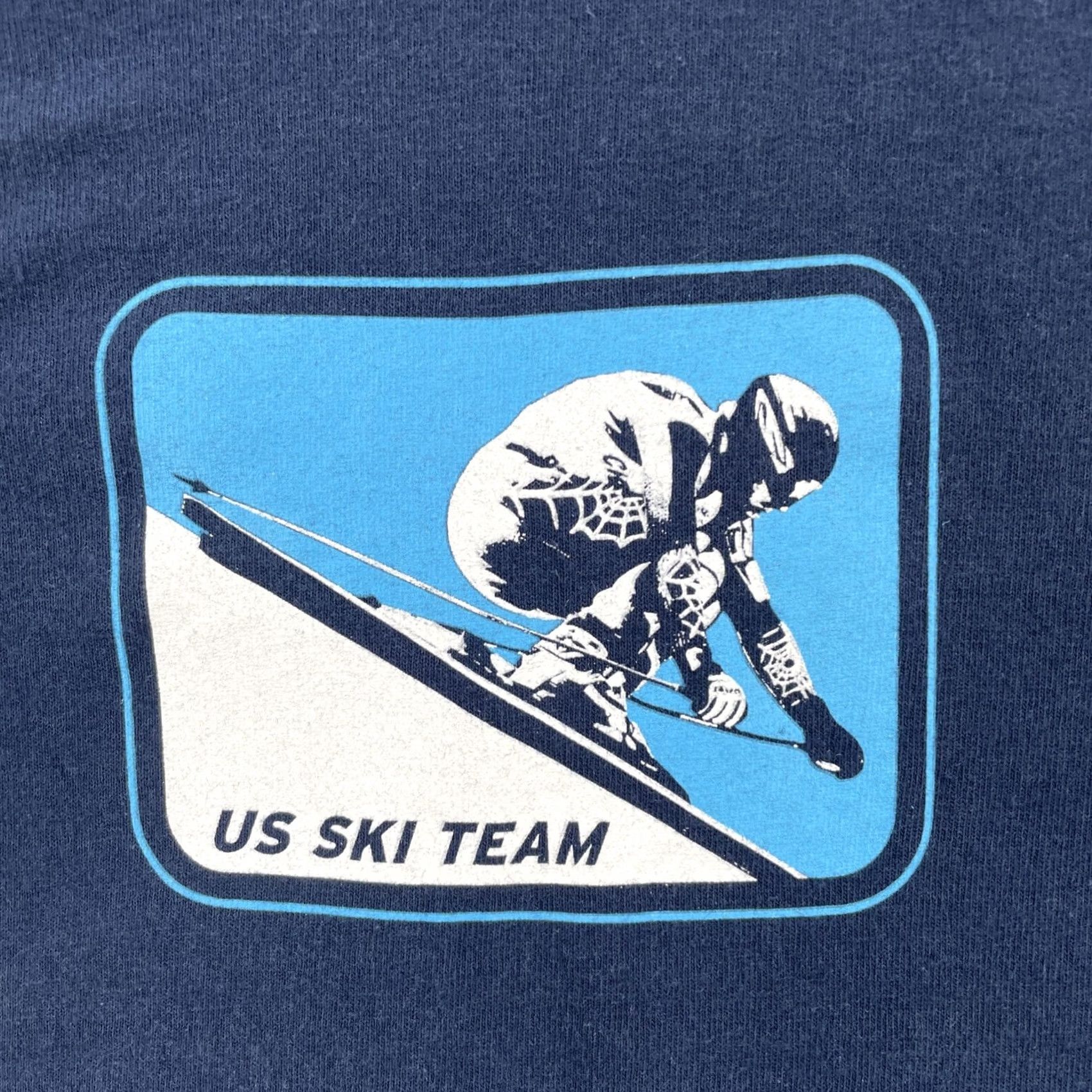 Gildan VINTAGE Gildan Men’s Small Blue T Shirt U.S. Ski Team 2005 Official Training Tee Size US S / EU 44-46 / 1 - 6 Thumbnail