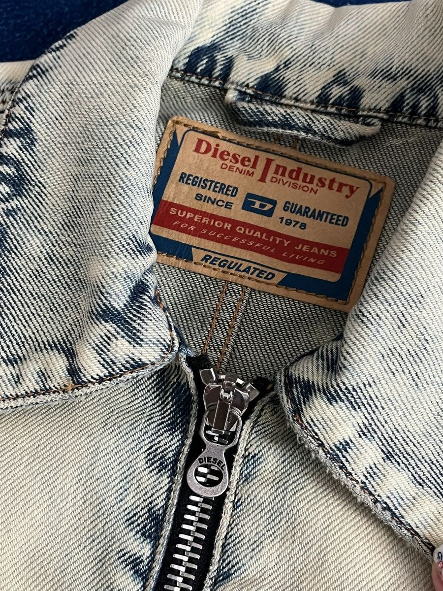 Diesel Diesel Denim Jacket With Lace & Corset Boning Details Size S / US 4 / IT 40 - 2 Thumbnail