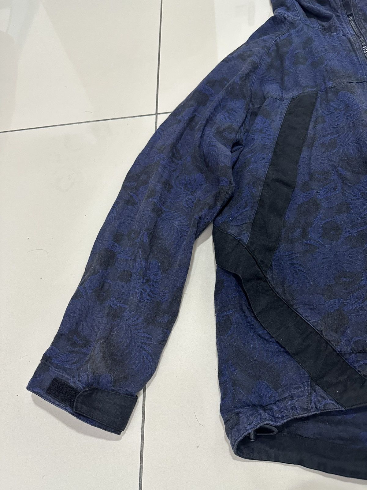 Yohji Yamamoto Yohji Yamamoto X Adidas Y-3 Hoodie Jacket Floral Design Size US XL / EU 56 / 4 - 5 Thumbnail