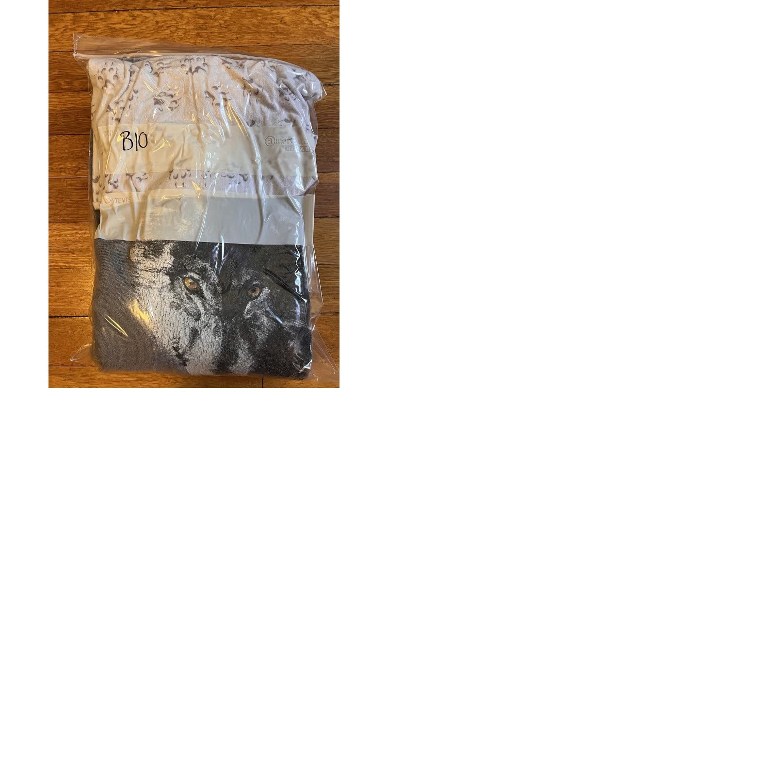 Vintage VINTAGE Harlequin Wolf Sweatshirt Men XL Gray Size US XL / EU 56 / 4 - 9 Thumbnail
