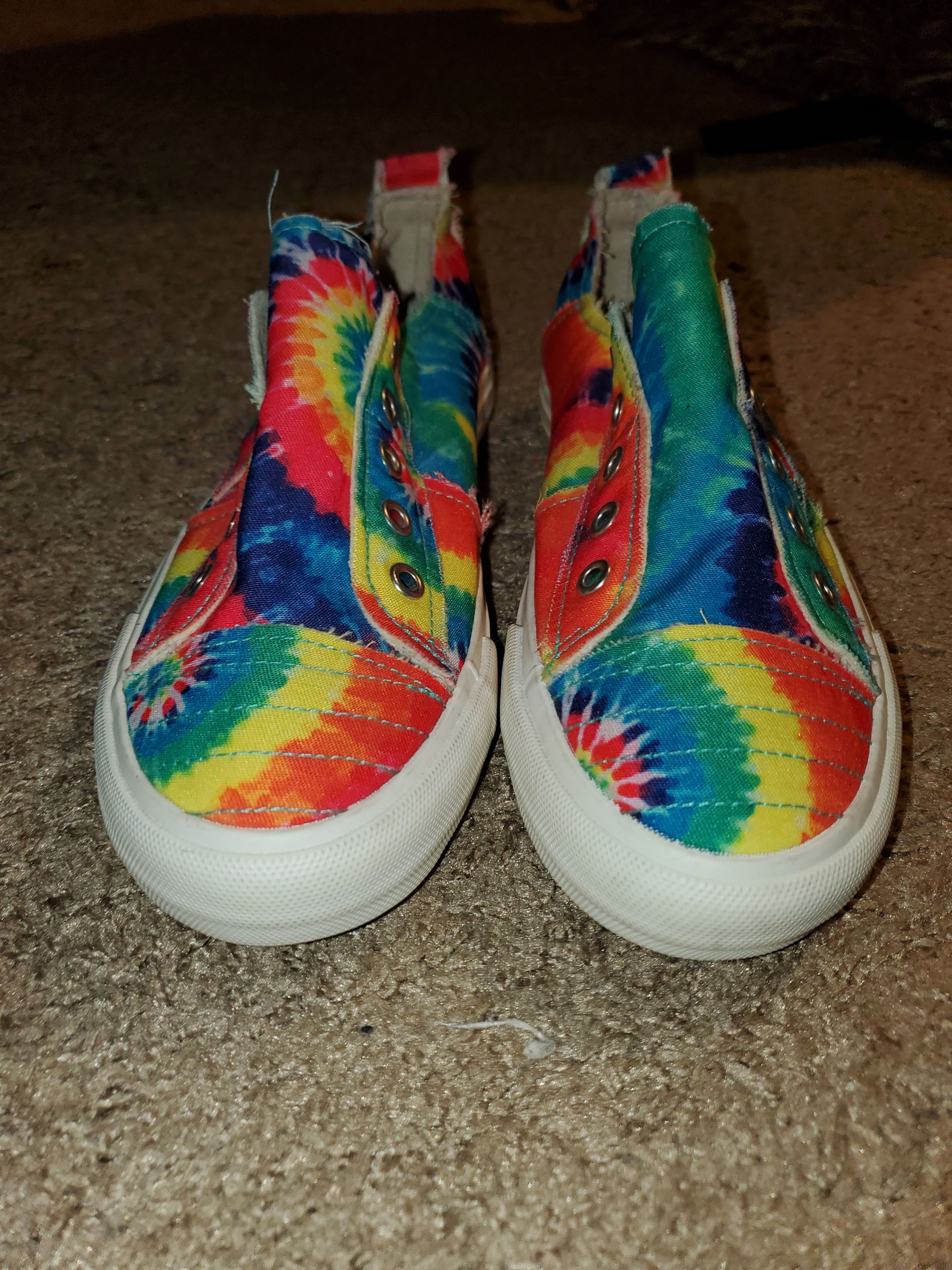 Other Gypsy Jazz multi-colored tie-dye slip-on canvas sneakers Size US 8 / IT 38 - 8 Thumbnail