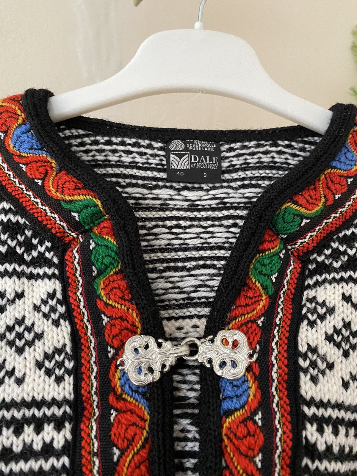 Dale Of Norway Wool Knit Sweater Cardigan Women’s Size S