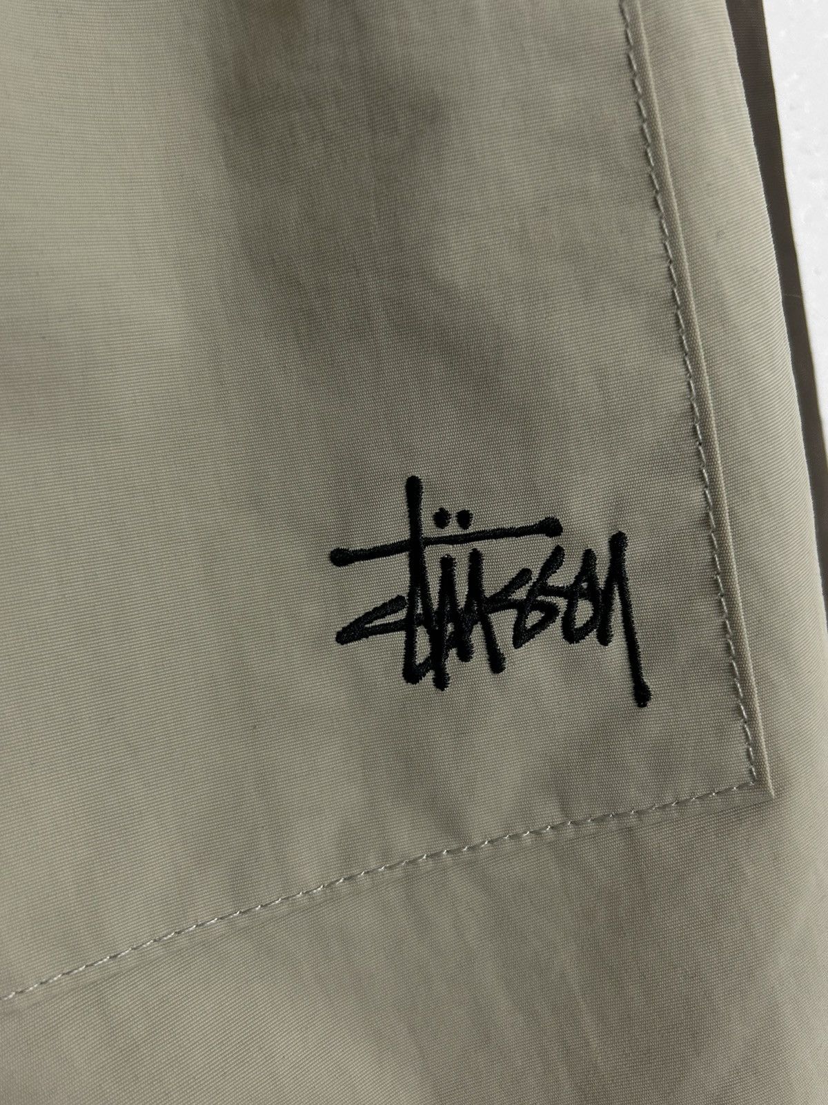 Stussy Stussy Autopark Contrast Nylon Pants Trousers In Beige Size US 28 / EU 44 - 8 Thumbnail
