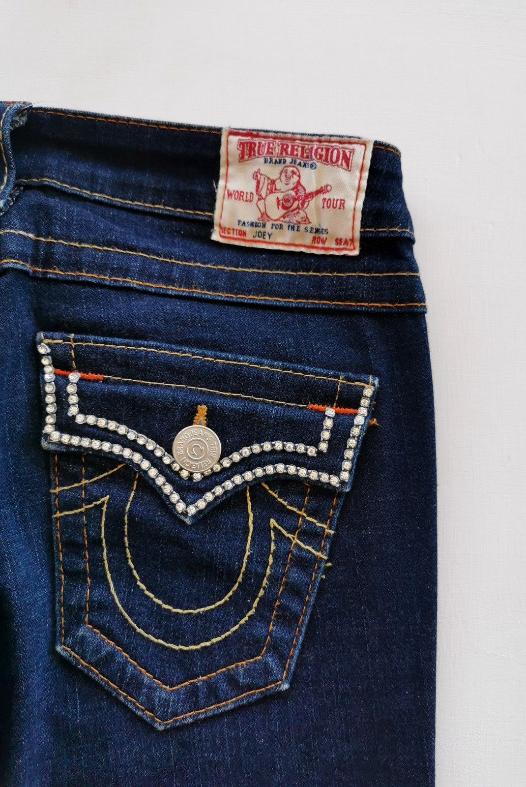 True Religion Diamond Trim True Religion Bootcut Flare Jeans Size 26" / US 2 / IT 38 - 5 Thumbnail