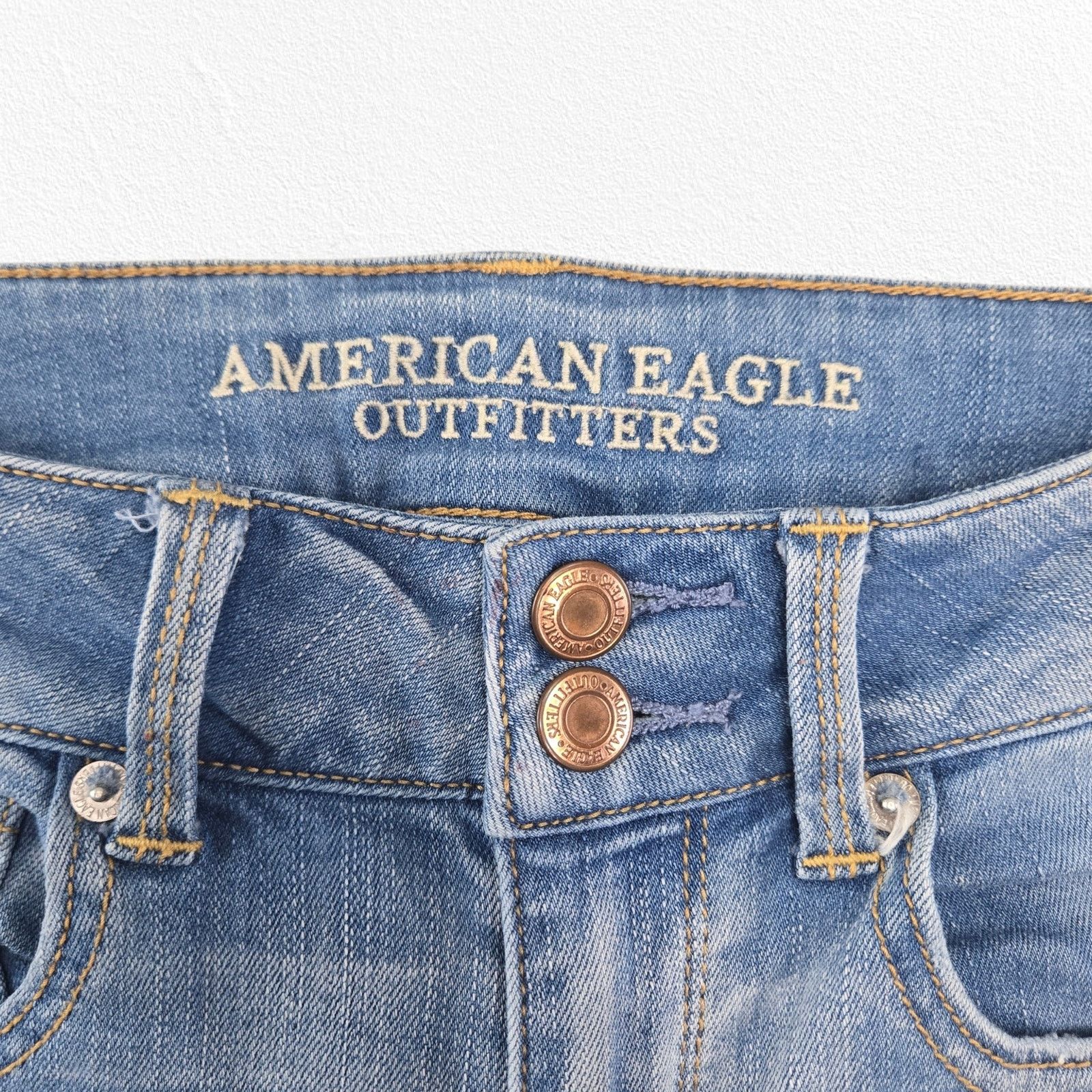 American Eagle Outfitters American Eagle Artist Crop Kick Flare Jeans Size 6 Size 28" / US 6 / IT 42 - 4 Thumbnail