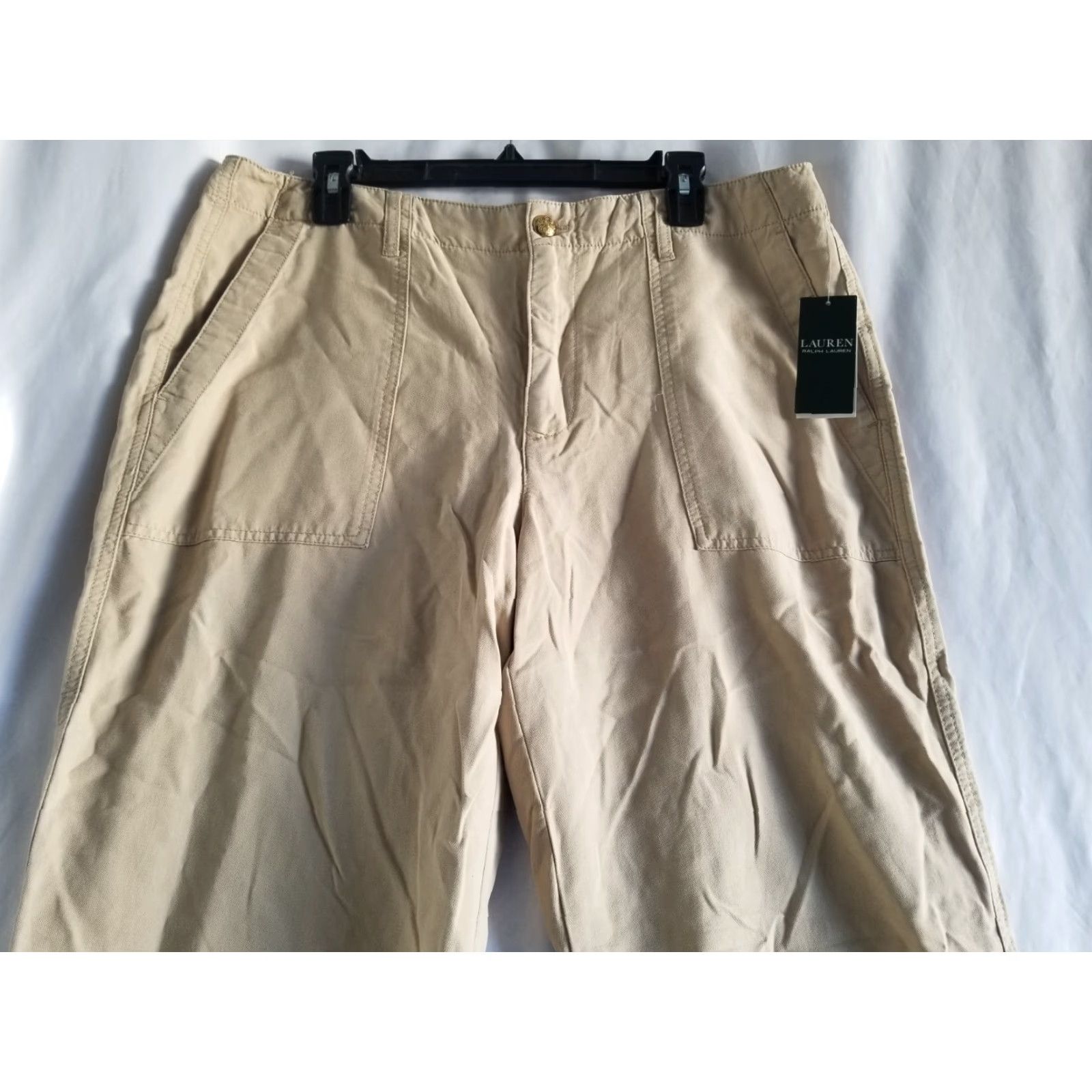 Ralph Lauren **Ralph Lauren Size 14 High Rise Beige Khaki Women's Jeans** User: Ralph Lauren Size 14 High Rise Beige Khaki Women's Jeans Size 36" / US 14 / IT 50 - 4 Thumbnail