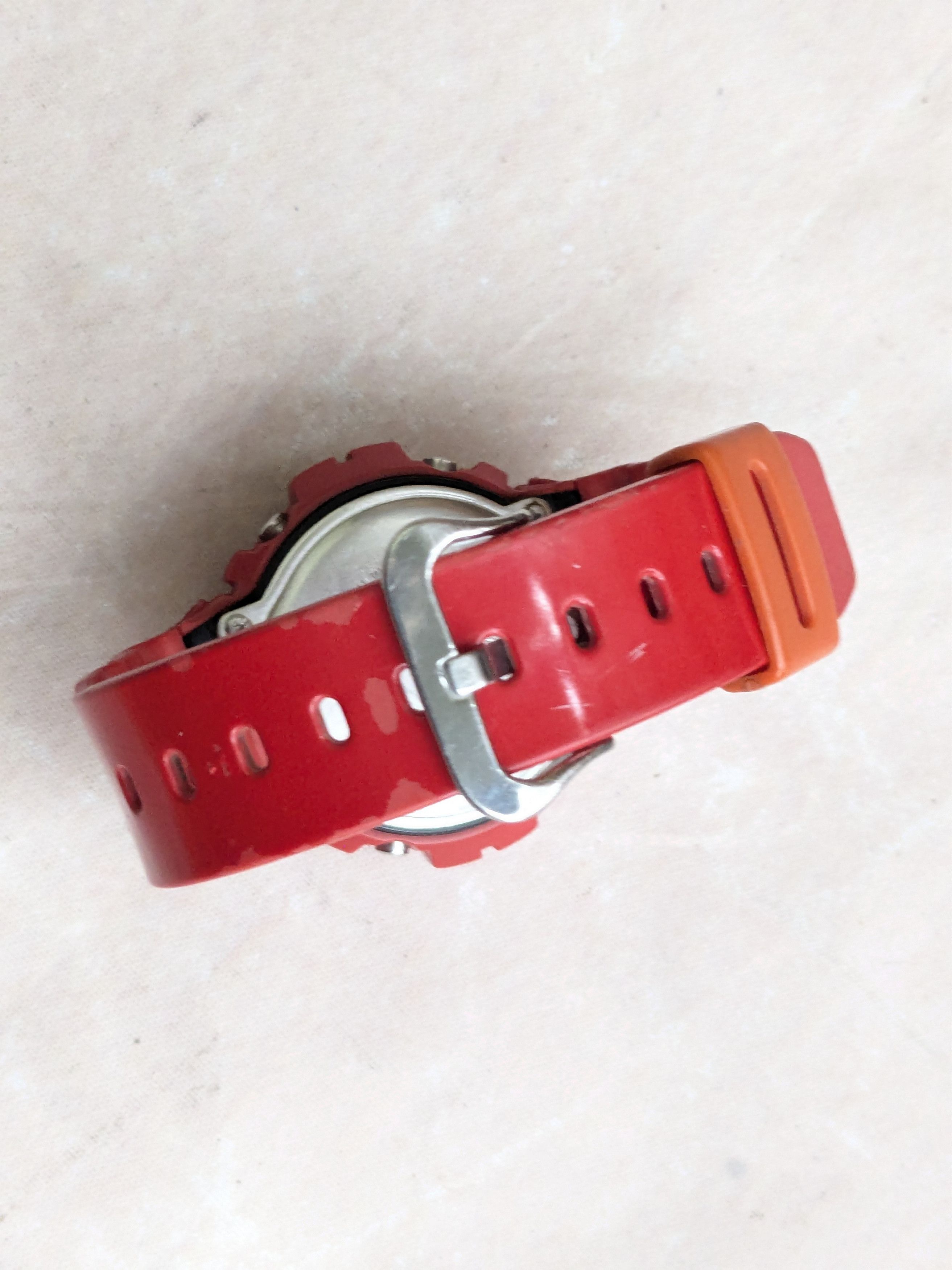 Casio Casio G-Shock DW6900CB-4 Red Orange Watch Rubber Size ONE SIZE - 5 Thumbnail