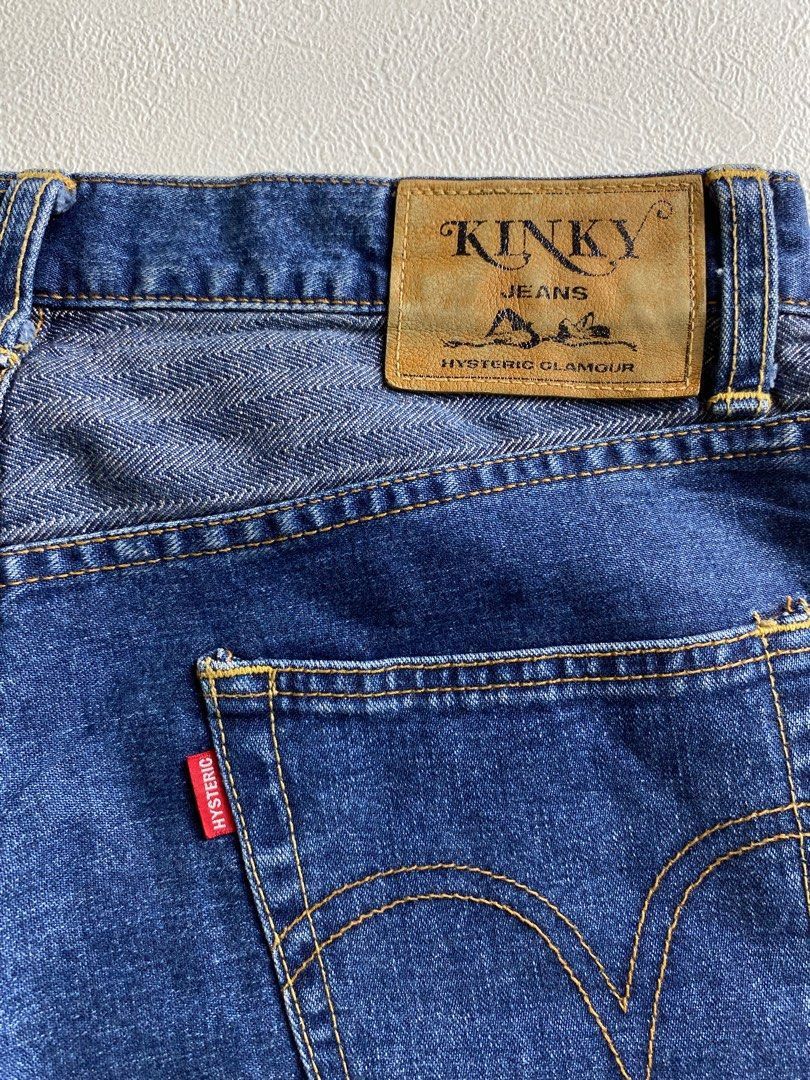 Hysteric Glamour Hysteric Glamour Iconic 90’s Hagi Kinky denim blue jeans Size US 30 / EU 46 - 7 Thumbnail