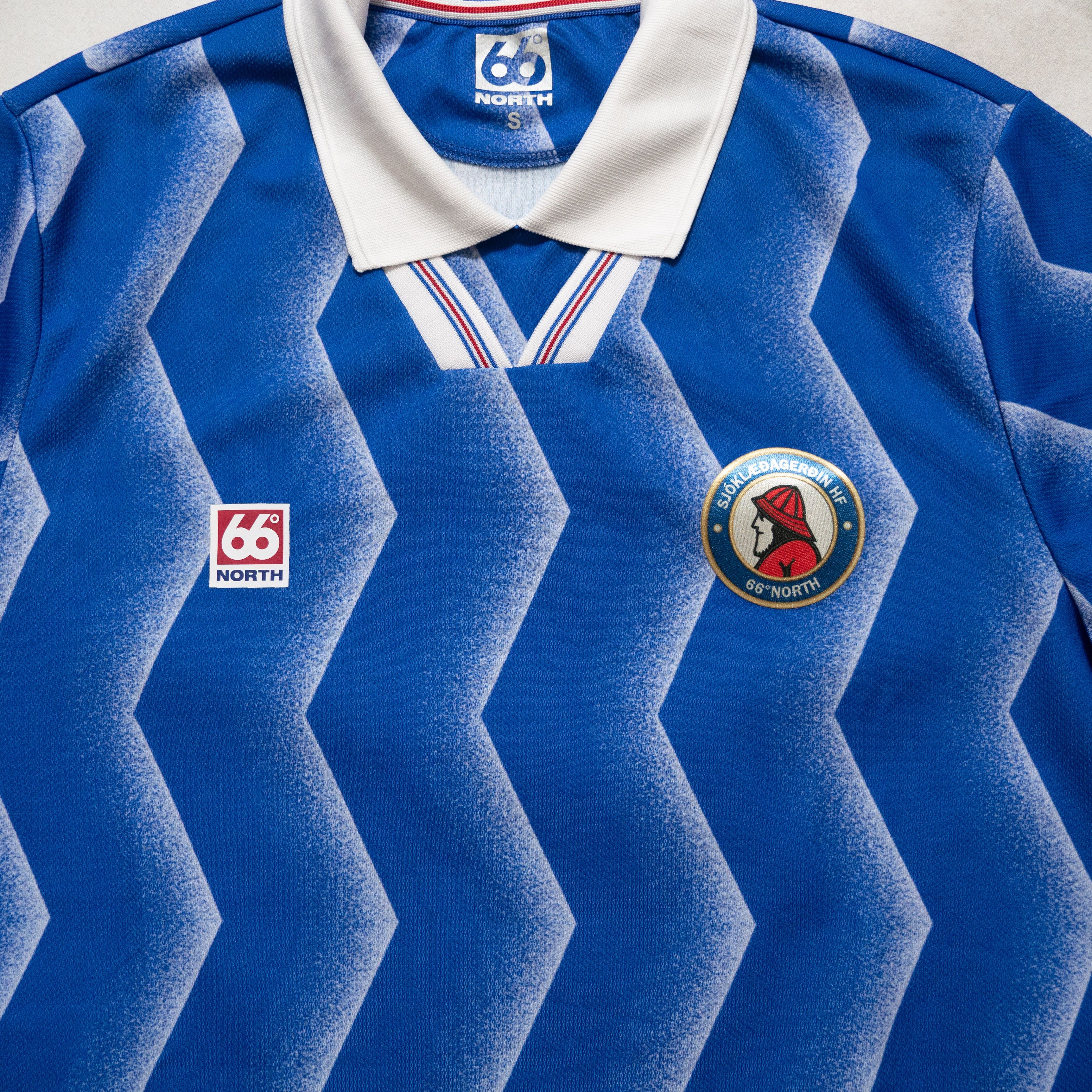 66 North 66 Degrees North Iceland Valtran Soccer Jersey World Cup S Size US S / EU 44-46 / 1 - 3 Thumbnail