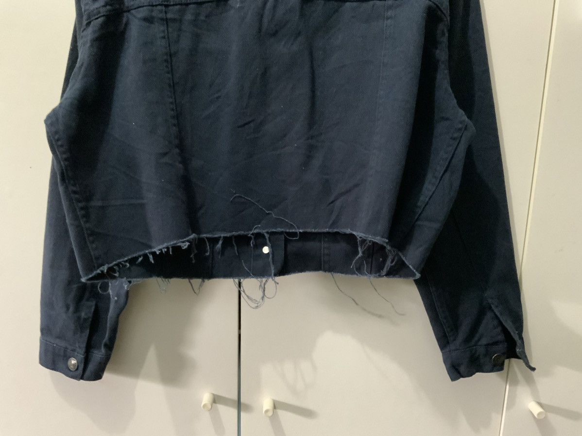Pull & Bear Paradise League Pull & Bear Indigo Distressed Jacket Size US S / EU 44-46 / 1 - 7 Thumbnail