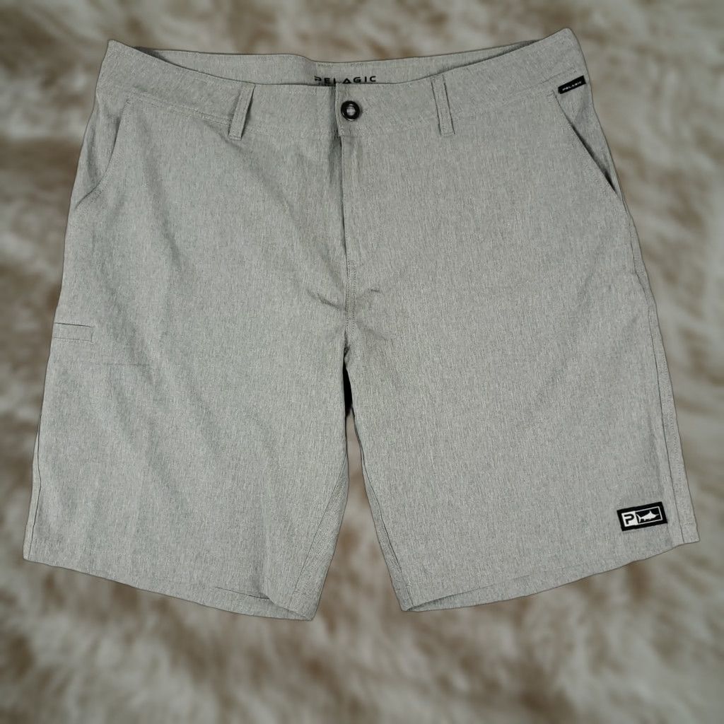 Vintage Pelagic Shorts Mens 40 Gray Hybrid Casual Slash Pockets Chino Size US 40 / EU 56 - 1 Thumbnail