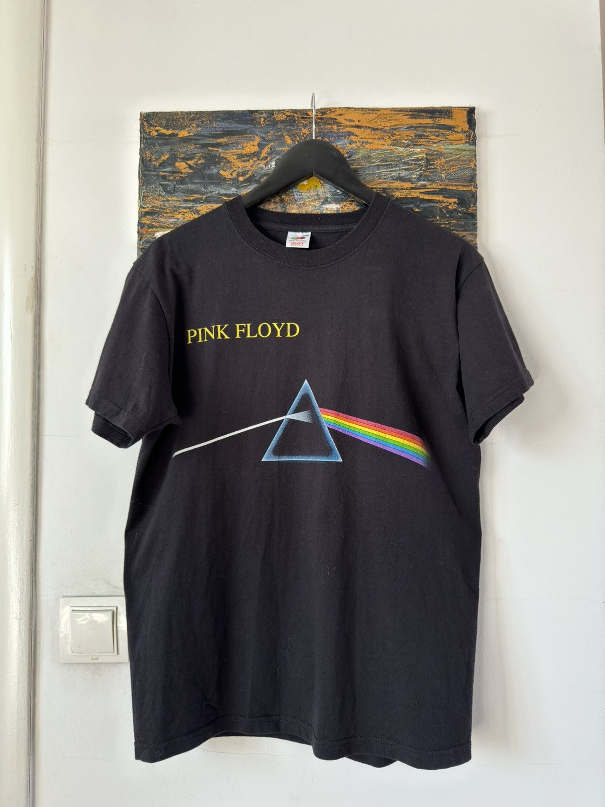 Band Tees × Pink Floyd × Vintage Vintage 2000s Pink Floyd The Dark Side Of The Moon Tee Size US M / EU 48-50 / 2 - 1 Thumbnail