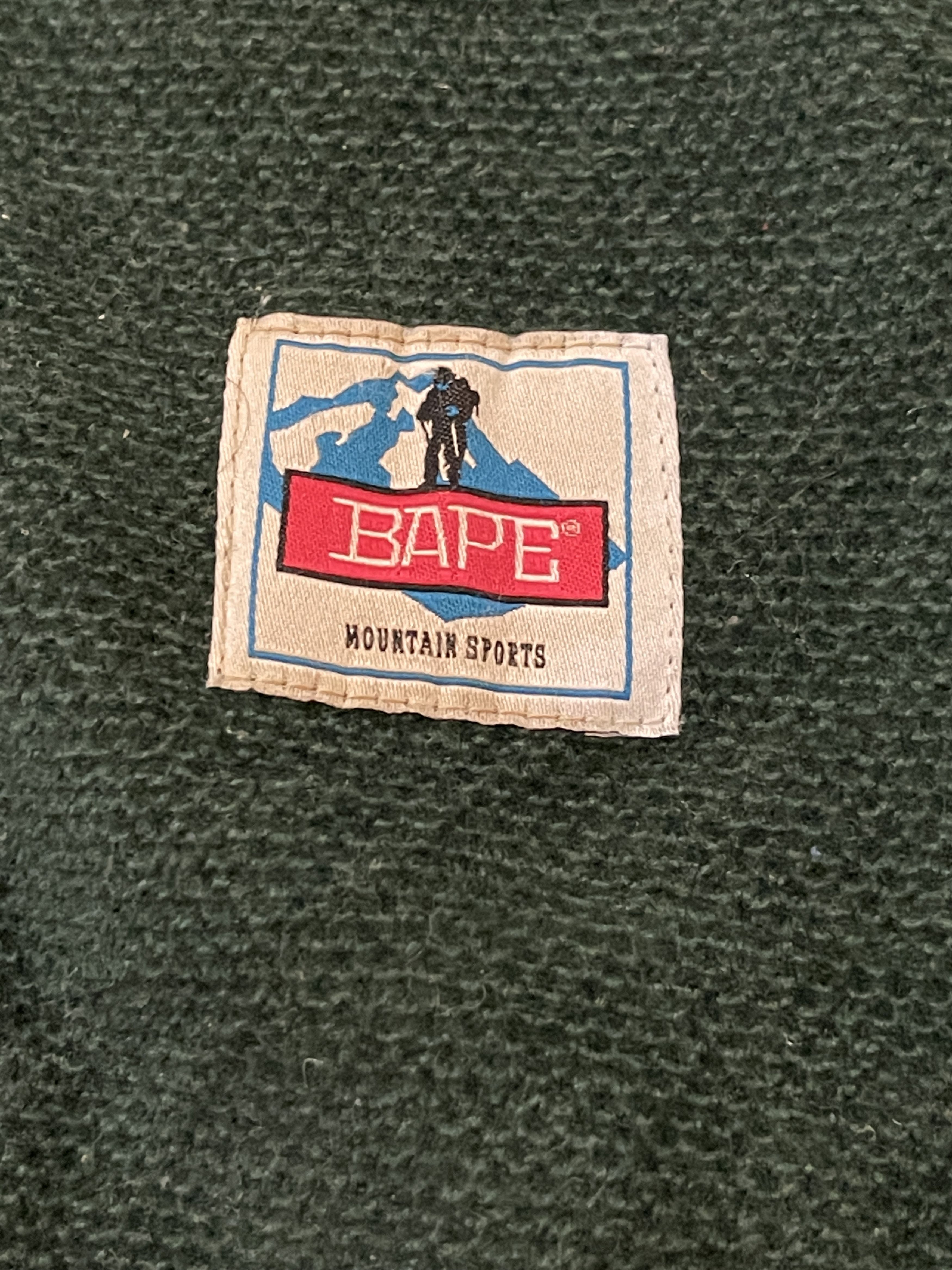 Bape Ziphoodie BAPE mountain sport polartec Size US M / EU 48-50 / 2 - 9 Thumbnail