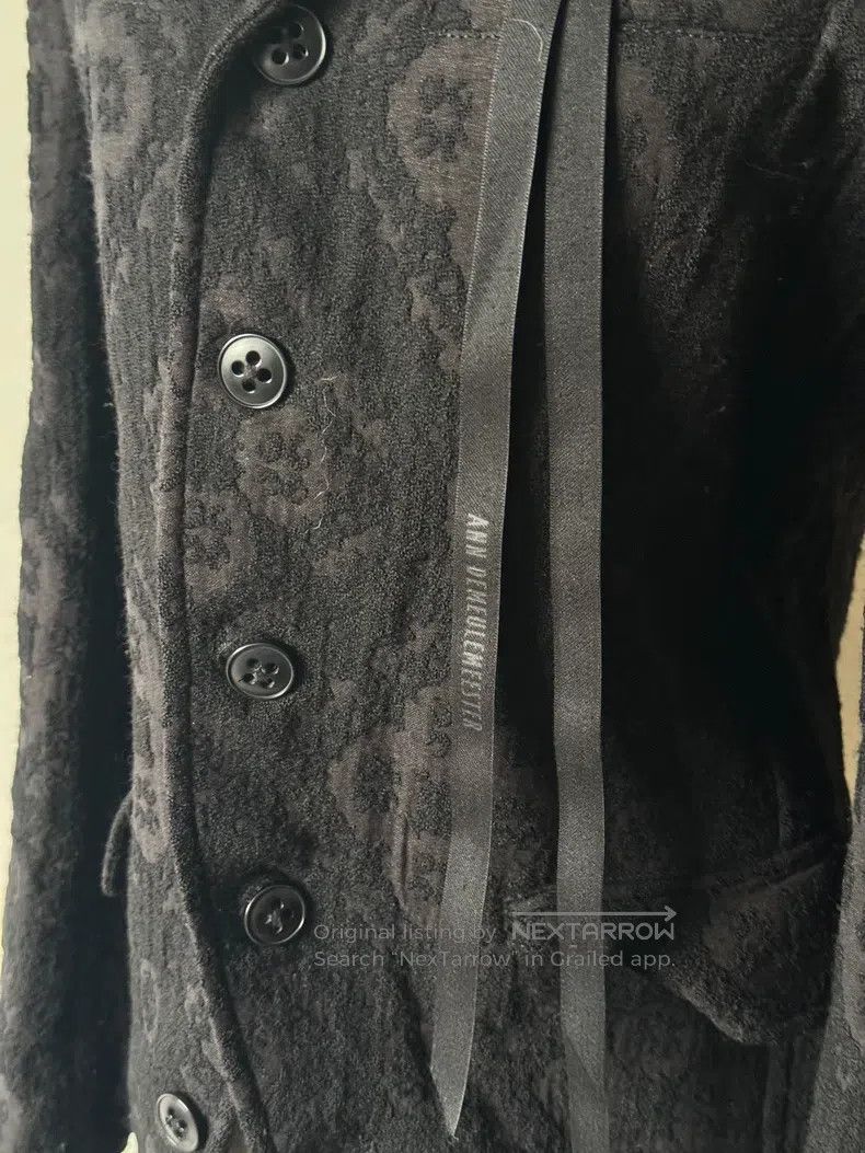 Ann Demeulemeester Ann Demeulemeester Men's Velvet Ribbed Jacket Size US XS / EU 42 / 0 - 3 Thumbnail