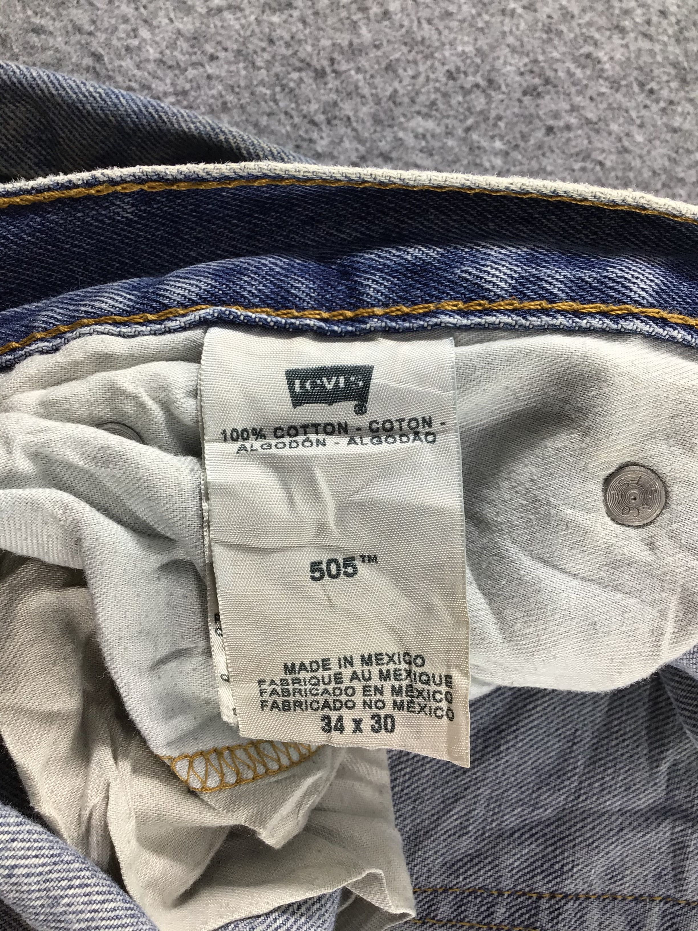 Levi's Vintage Levis 505 Jeans-J594 Size US 34 / EU 50 - 9 Thumbnail