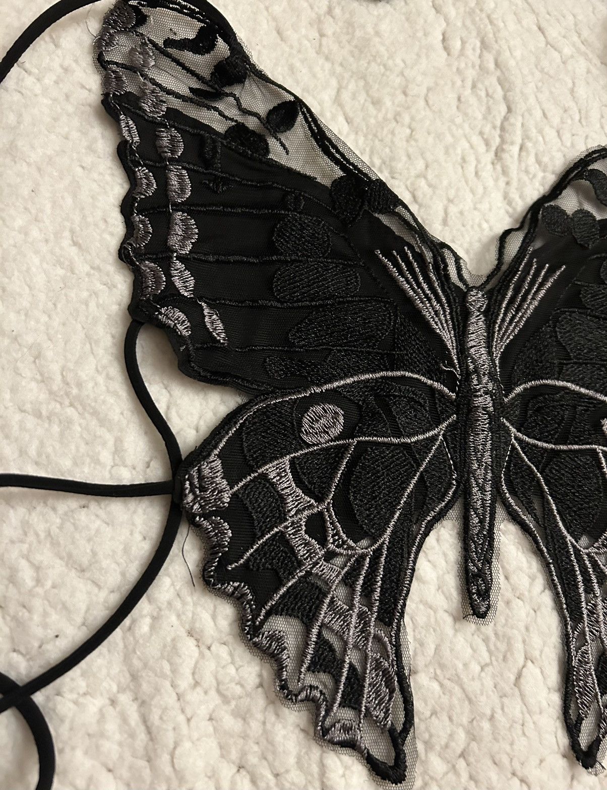 Vintage Y2K butterfly top Size ONE SIZE - 4 Thumbnail