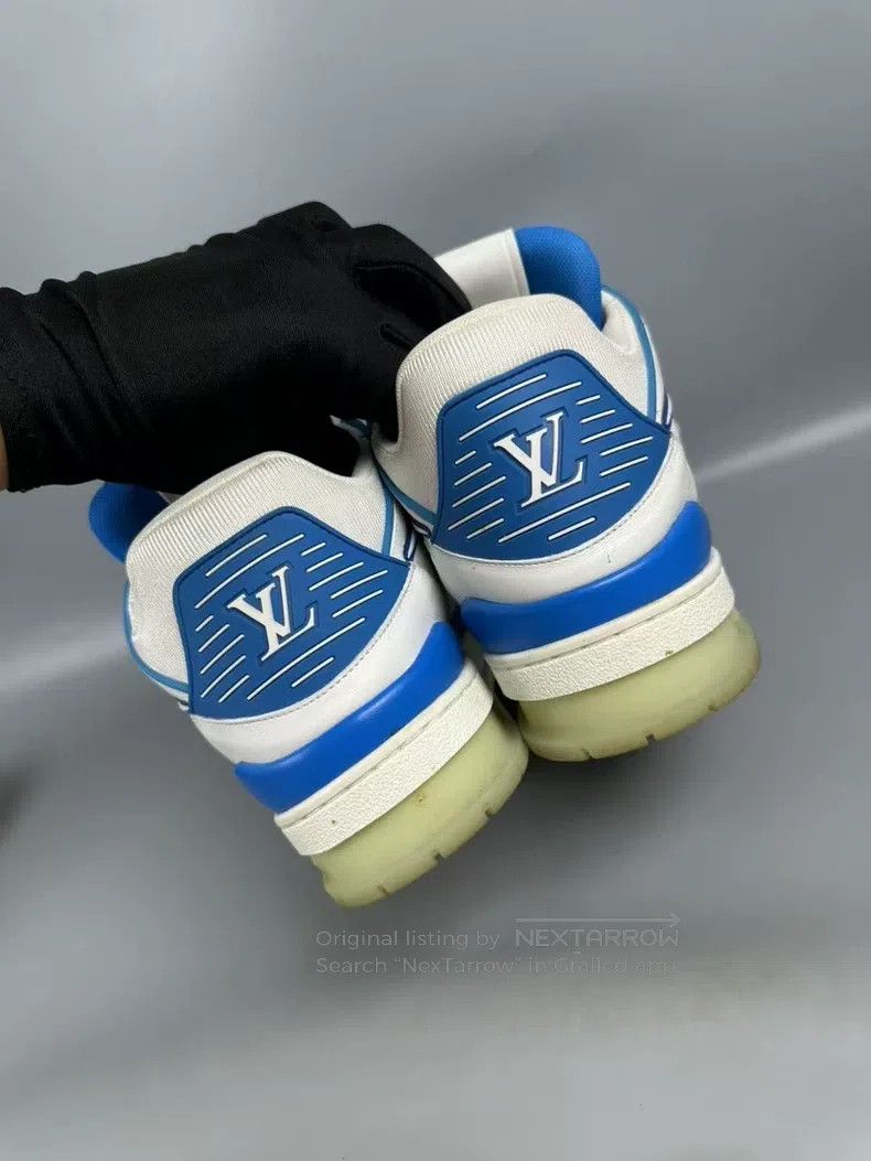 Louis Vuitton Louis Vuitton Blue Sky and White Cloud Casual Shoes Size US 7 / EU 40 - 4 Thumbnail