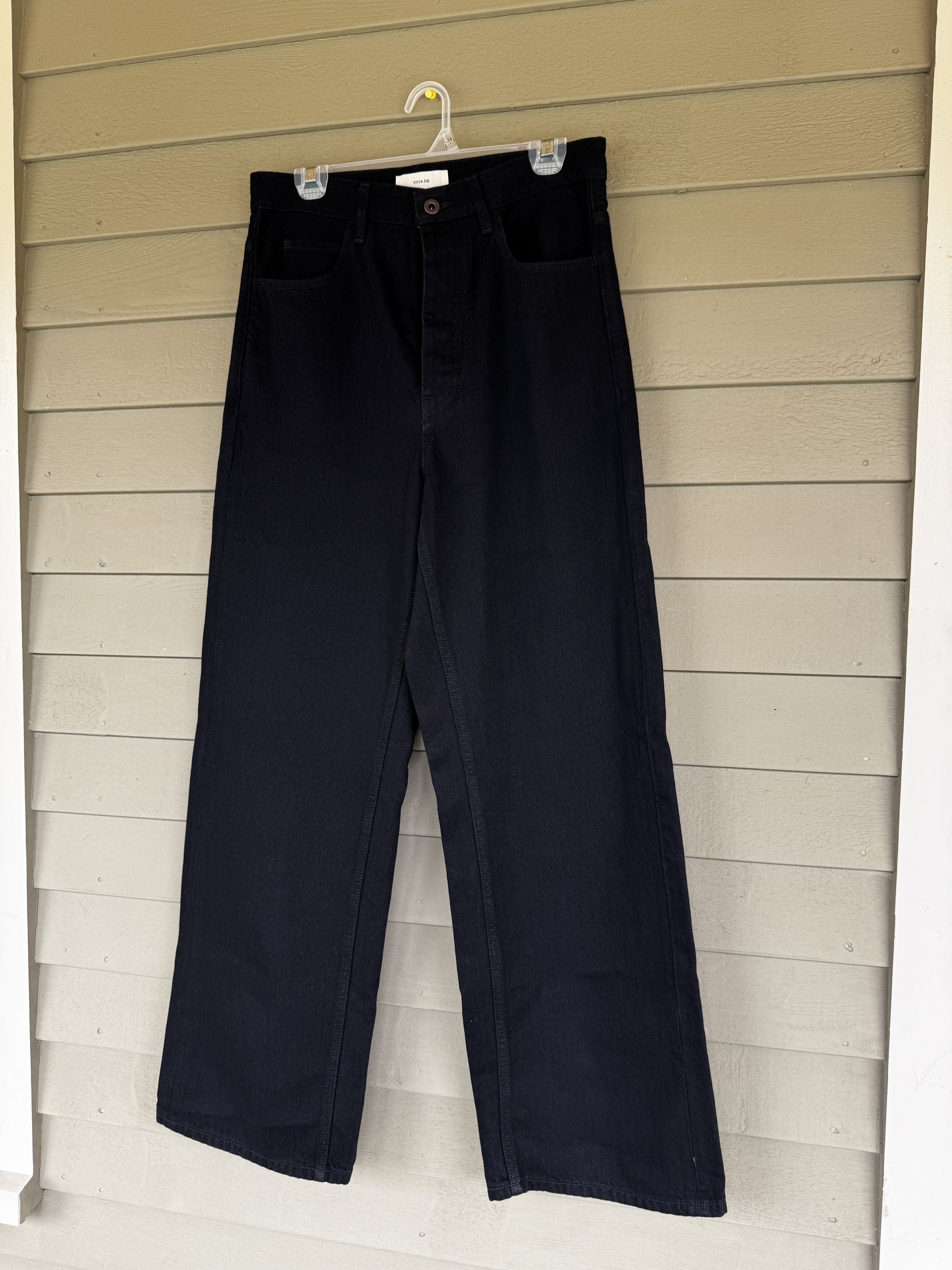 Vuja De VUJA DE LUKE PL BAGGY JEANS IN MUDWASH BLACK | Grailed