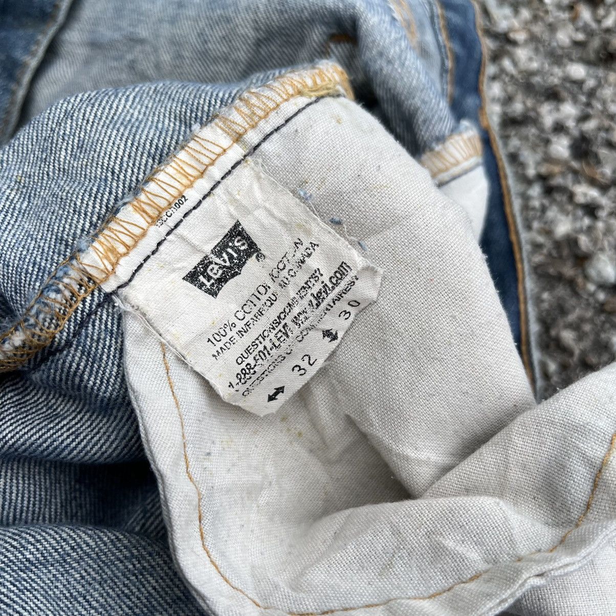 Levi's Vintage Levis 527 Flare Bootcut Bell Bottom Jeans Distressed Size US 32 / EU 48 - 11 Thumbnail