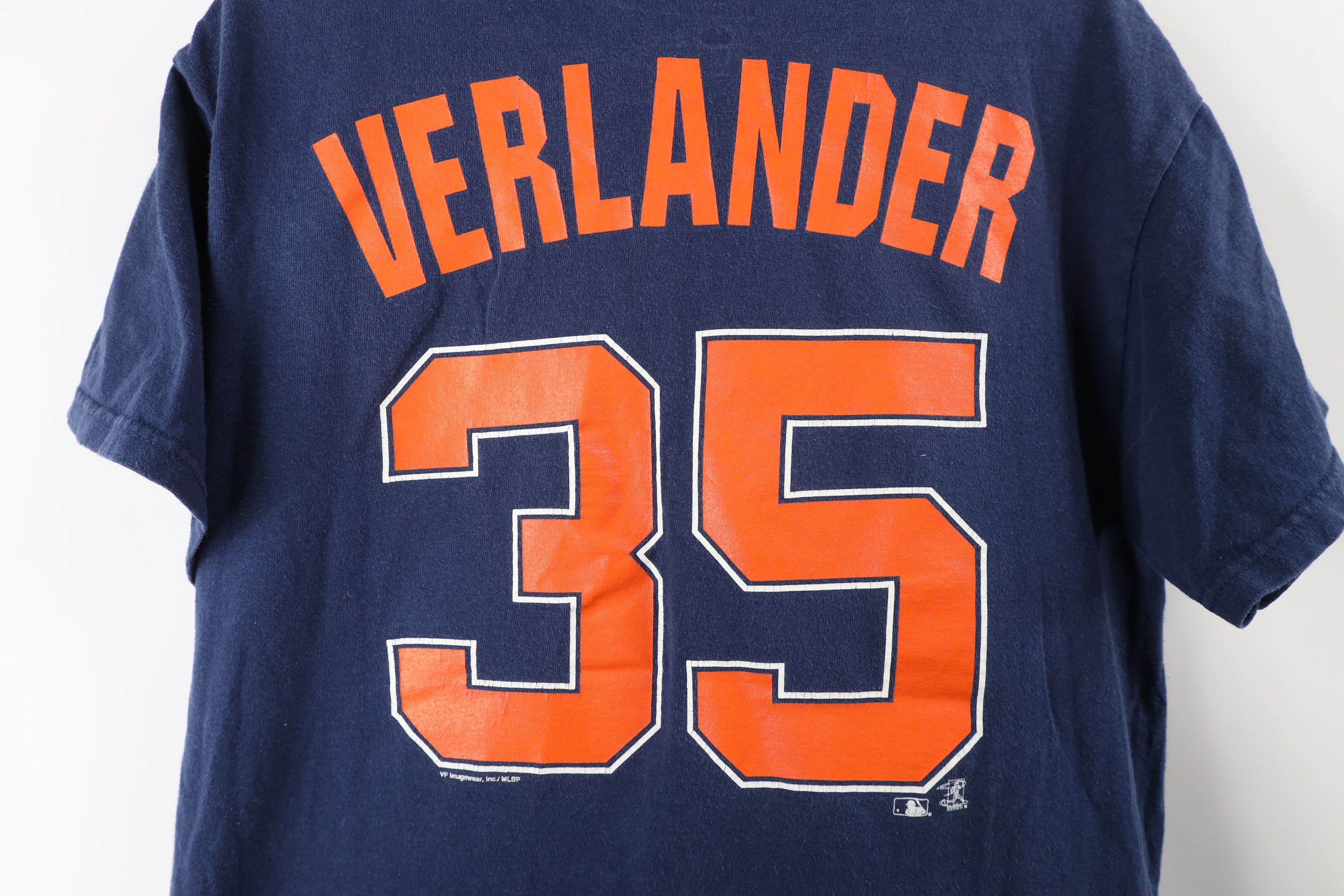 Vintage Vintage Justin Verlander Detroit Tigers Baseball T-Shirt Size US M / EU 48-50 / 2 - 8 Thumbnail