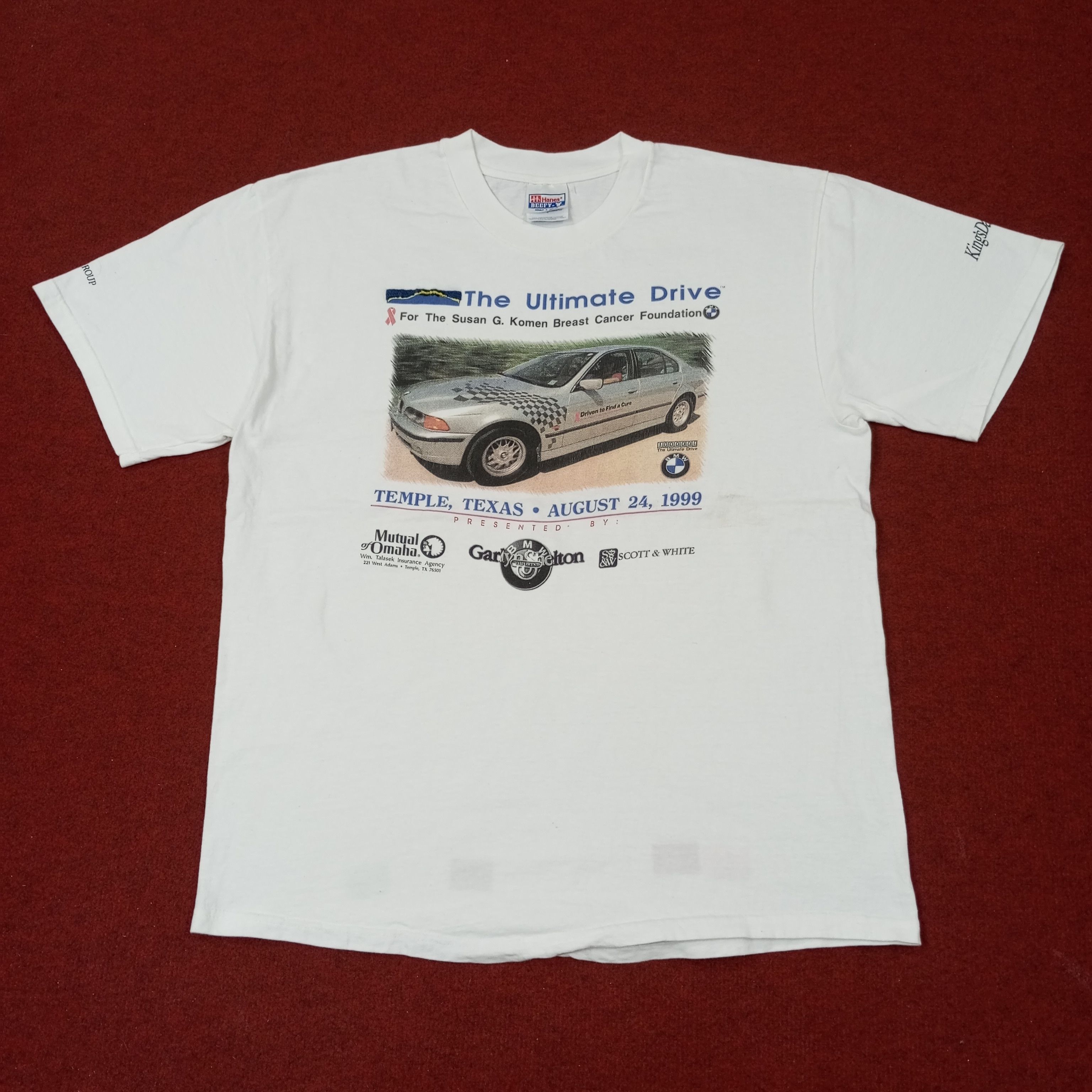 BMW BMW The Ultimate Drive Vintage Tshirt c223n67 Size US L / EU 52-54 / 3 - 1 Thumbnail